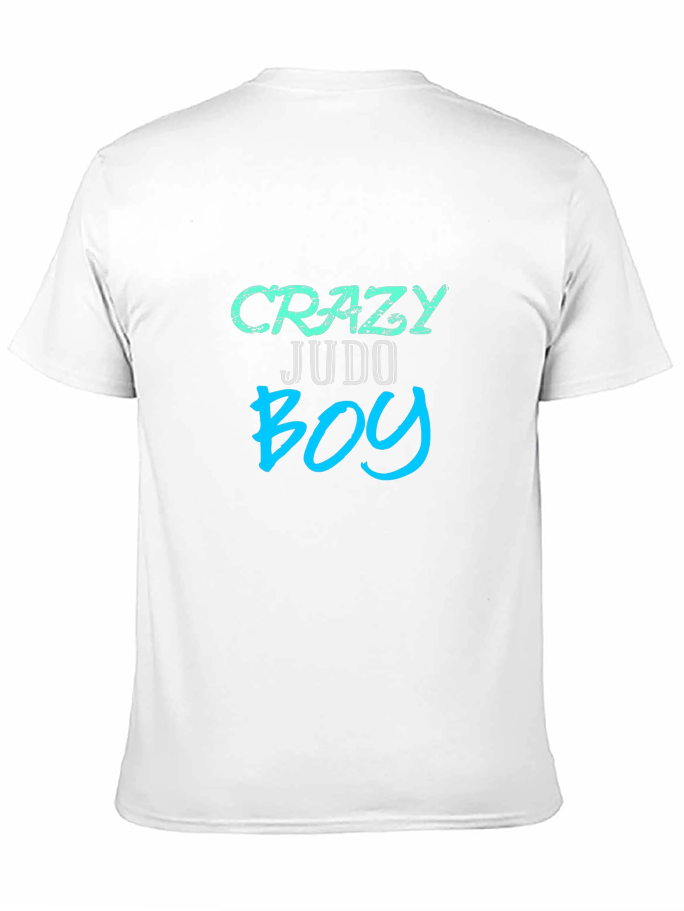 Crazy Judo Boy Graphic Tee - Black