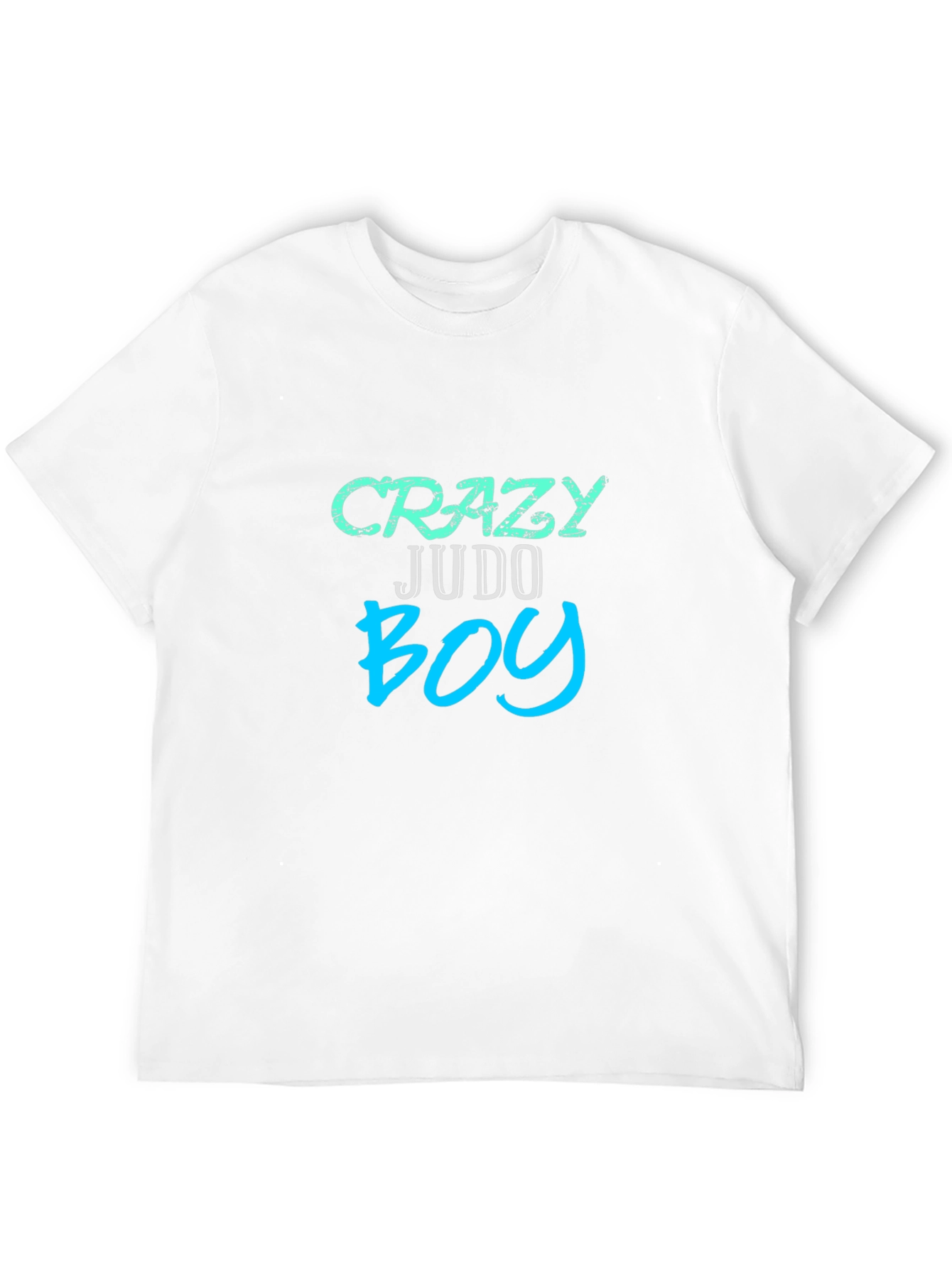 Crazy Judo Boy Graphic Tee - Black