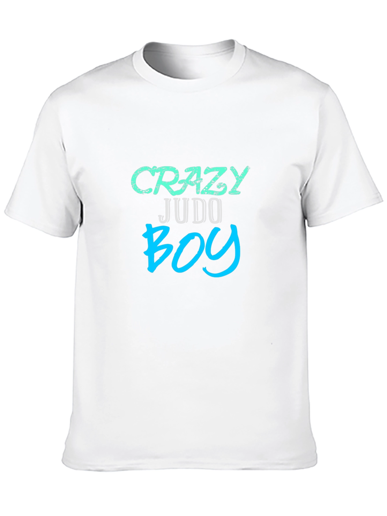 Crazy Judo Boy Graphic Tee - Black