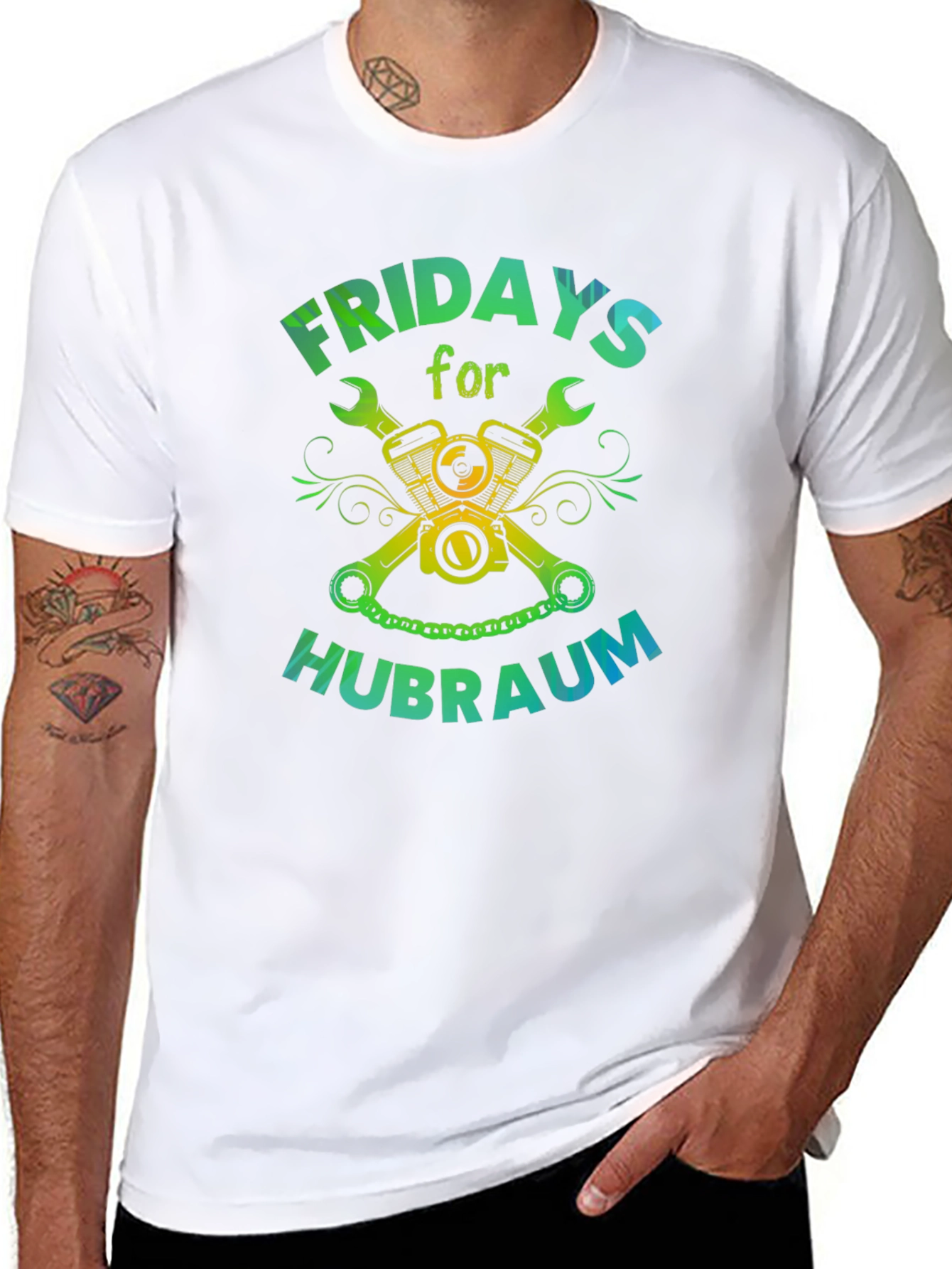 Fridays for Hubraum T-Shirt Car Lover Tee