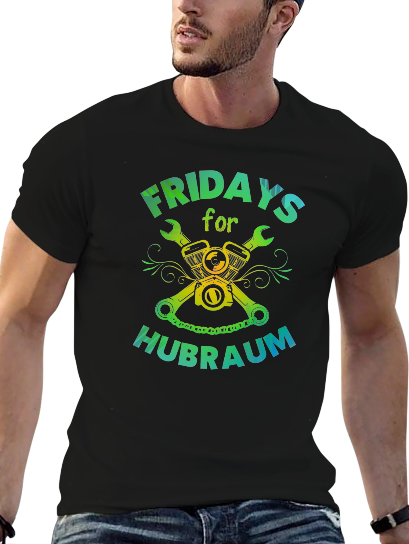 Fridays for Hubraum T-Shirt Car Lover Tee