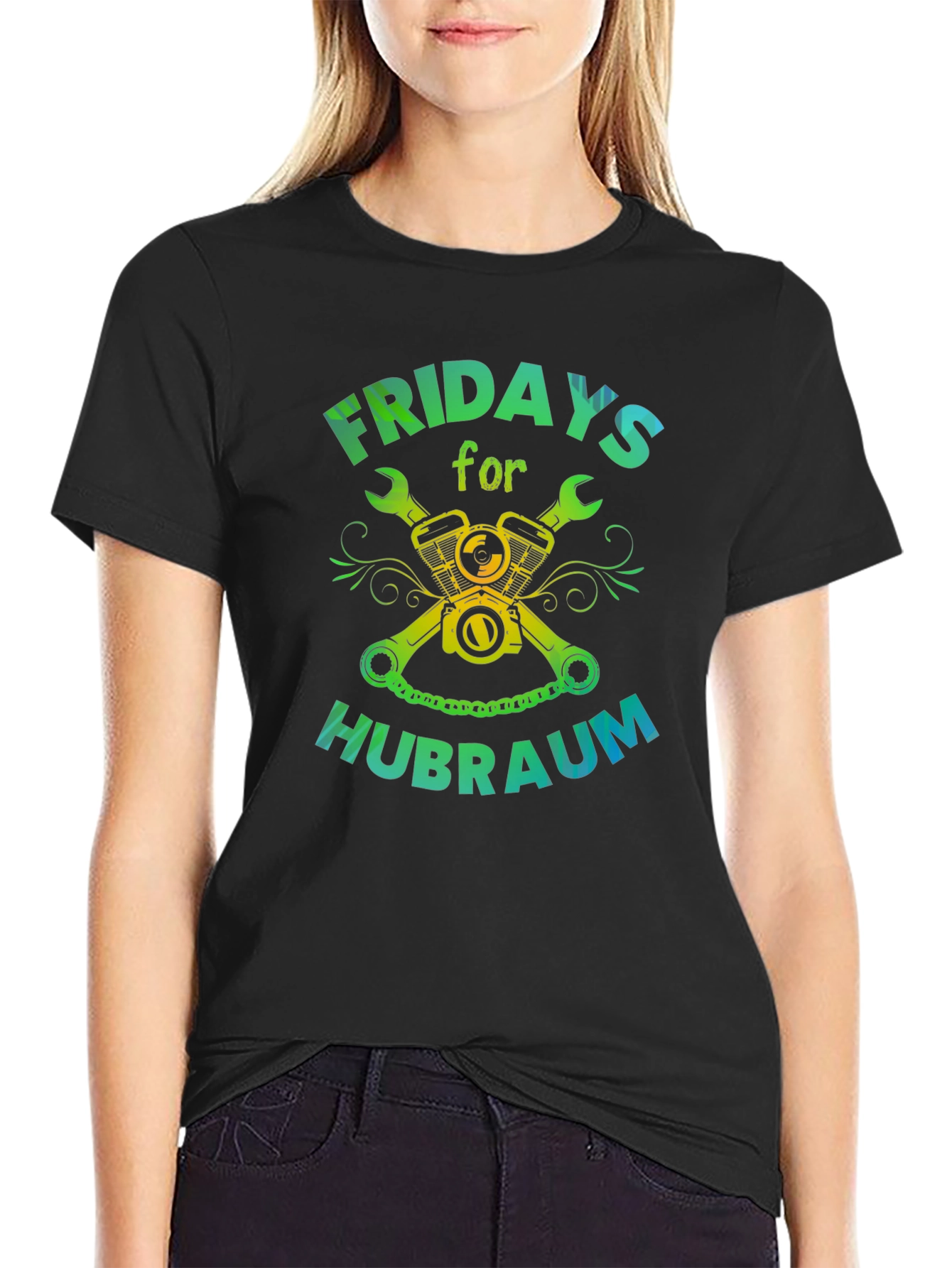 Fridays for Hubraum T-Shirt Car Lover Tee