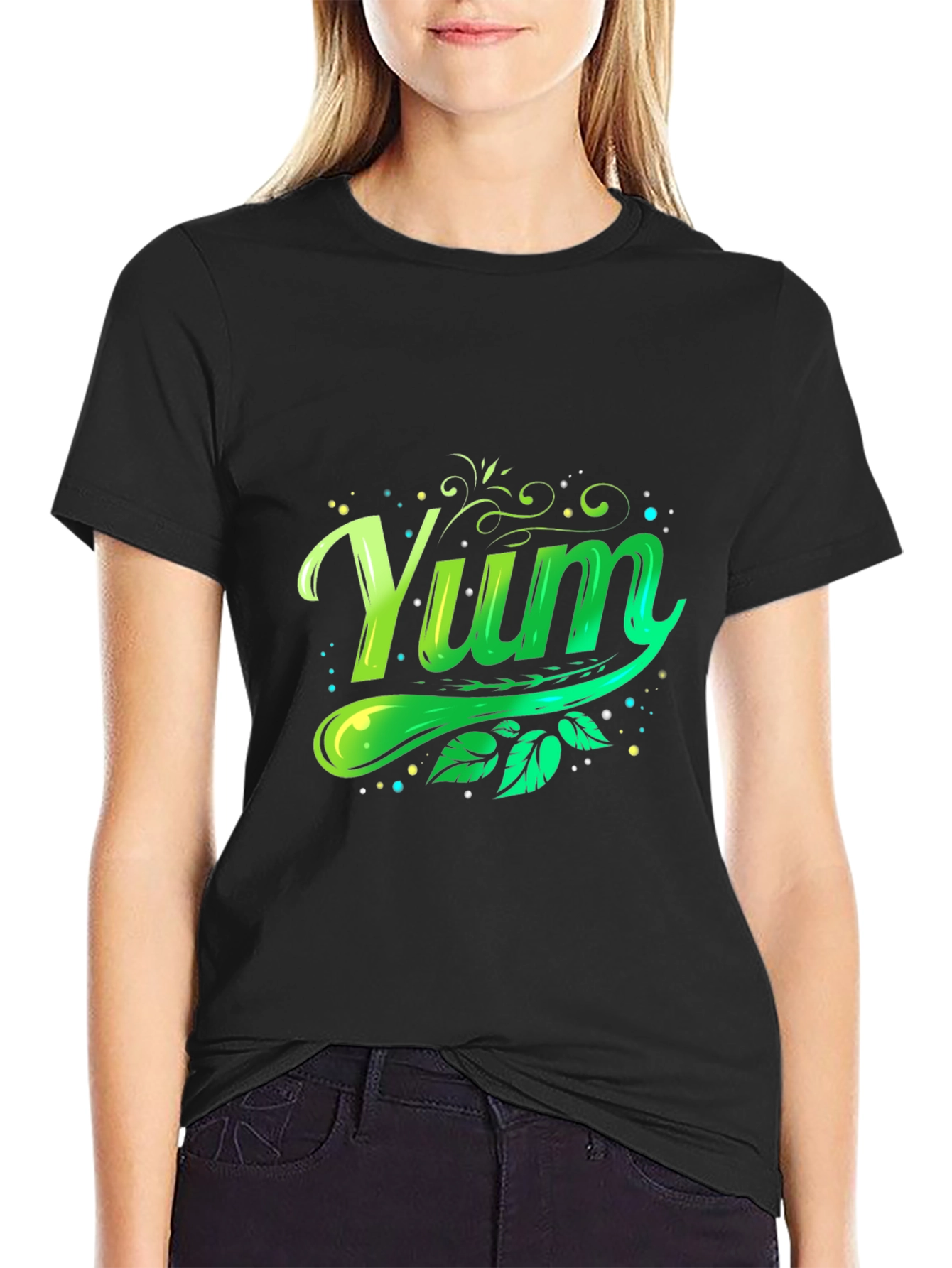 Yum Graphic T-Shirt - Stylish Comfort Fit Tee