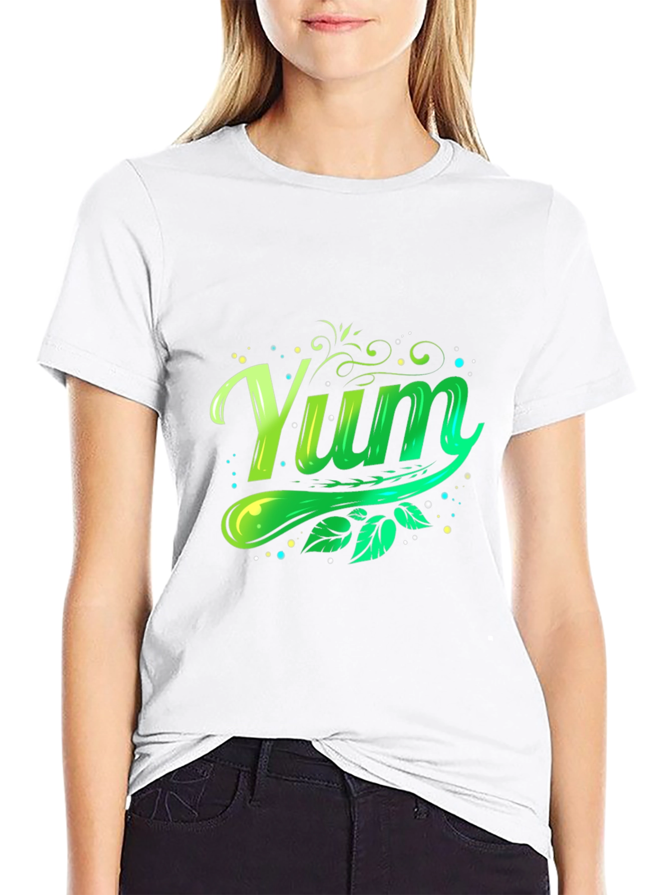 Yum Graphic T-Shirt - Stylish Comfort Fit Tee