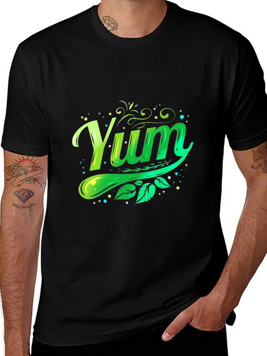 Yum Graphic T-Shirt - Stylish Comfort Fit Tee