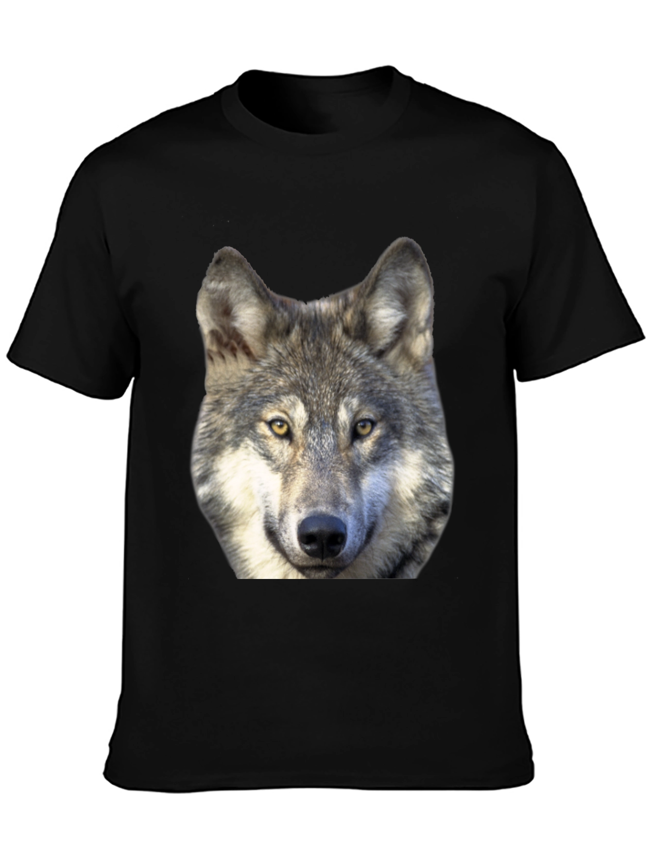 Wolf Graphic Tee - Mens Black T-Shirt