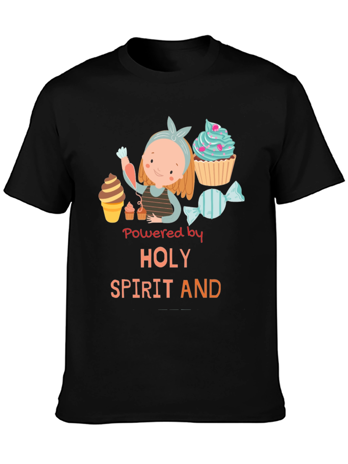 Holy Spirit And Cupcake T-Shirt