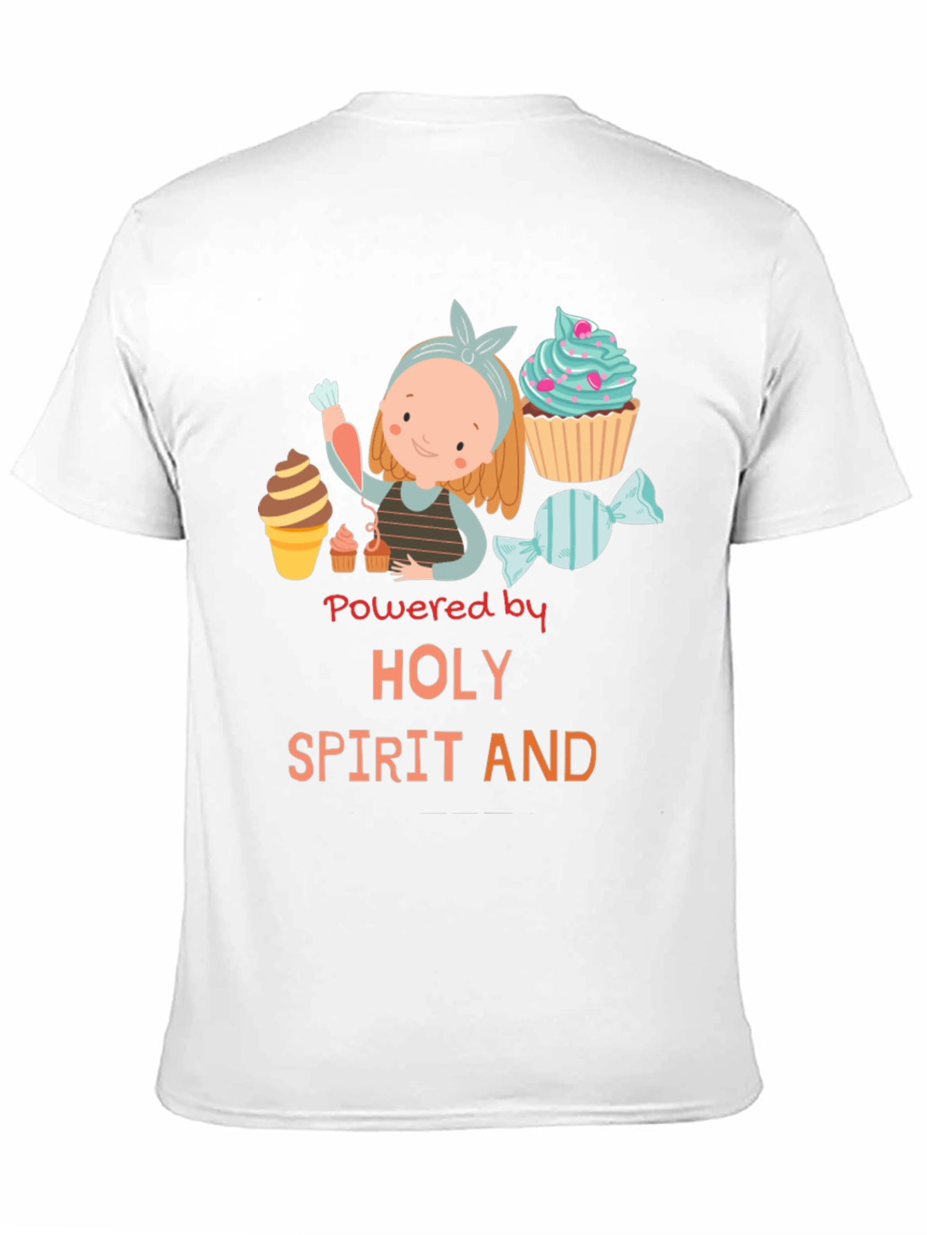 Holy Spirit And Cupcake T-Shirt
