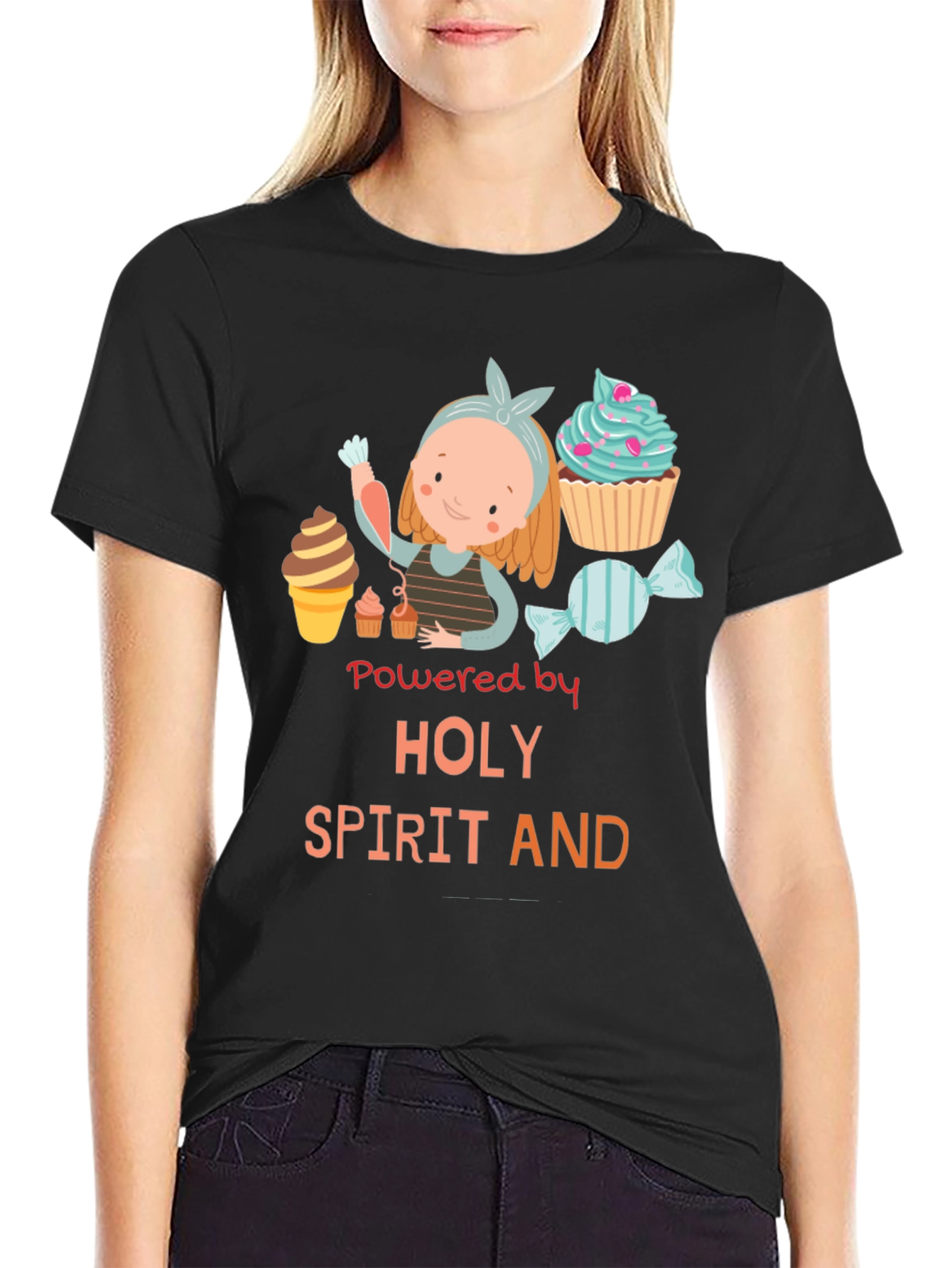 Holy Spirit And Cupcake T-Shirt