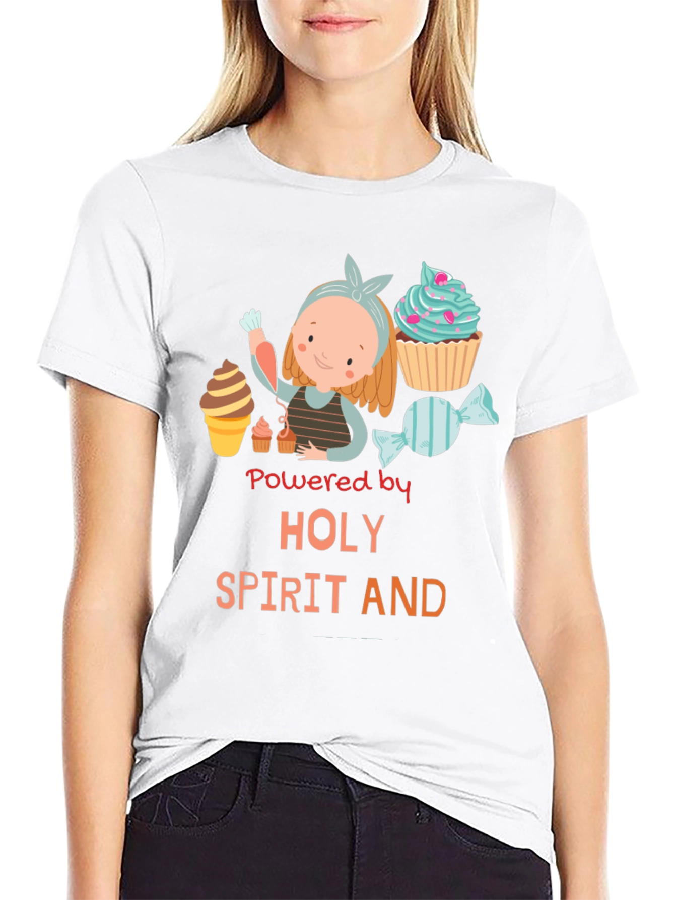 Holy Spirit And Cupcake T-Shirt