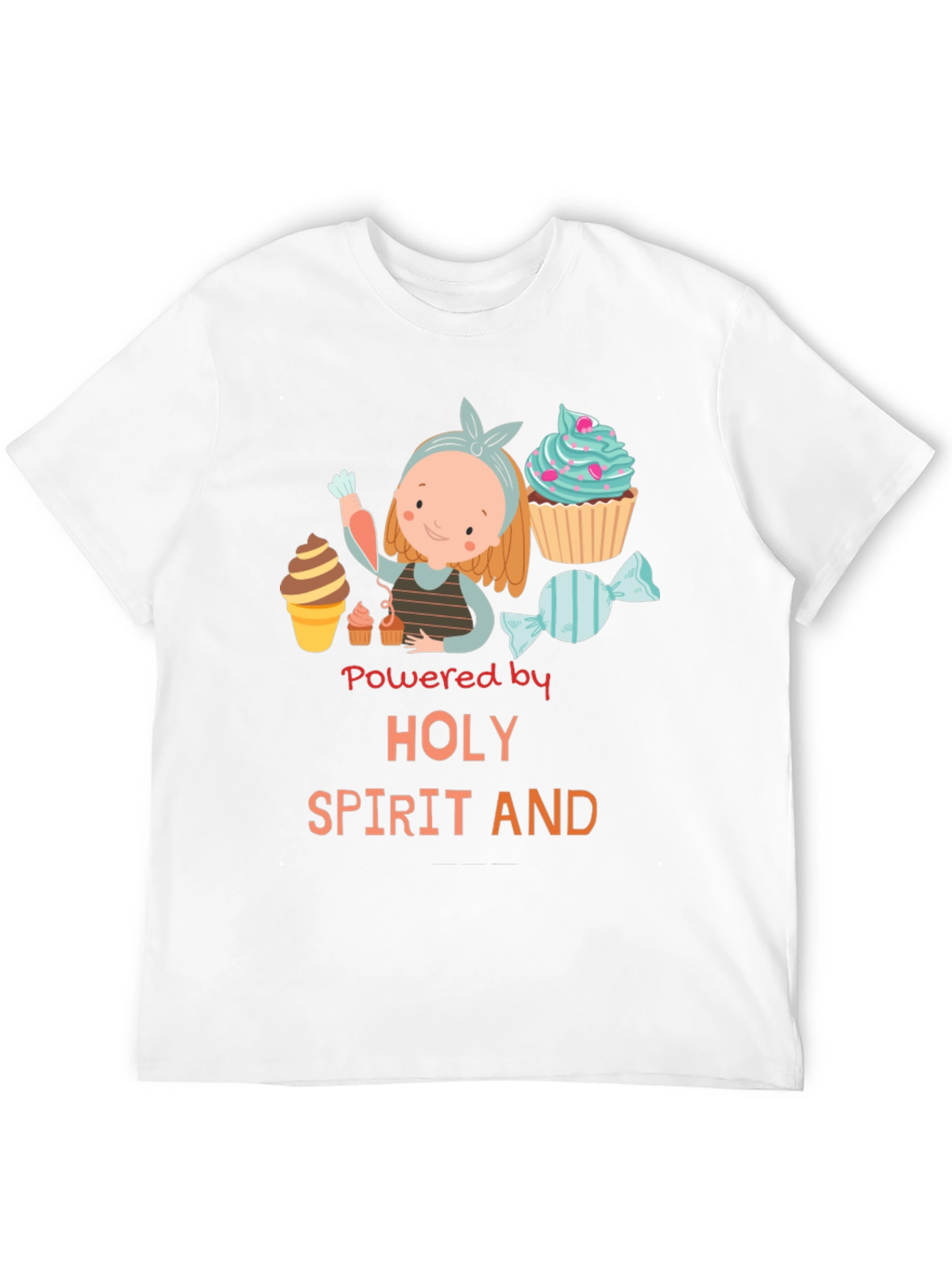 Holy Spirit And Cupcake T-Shirt