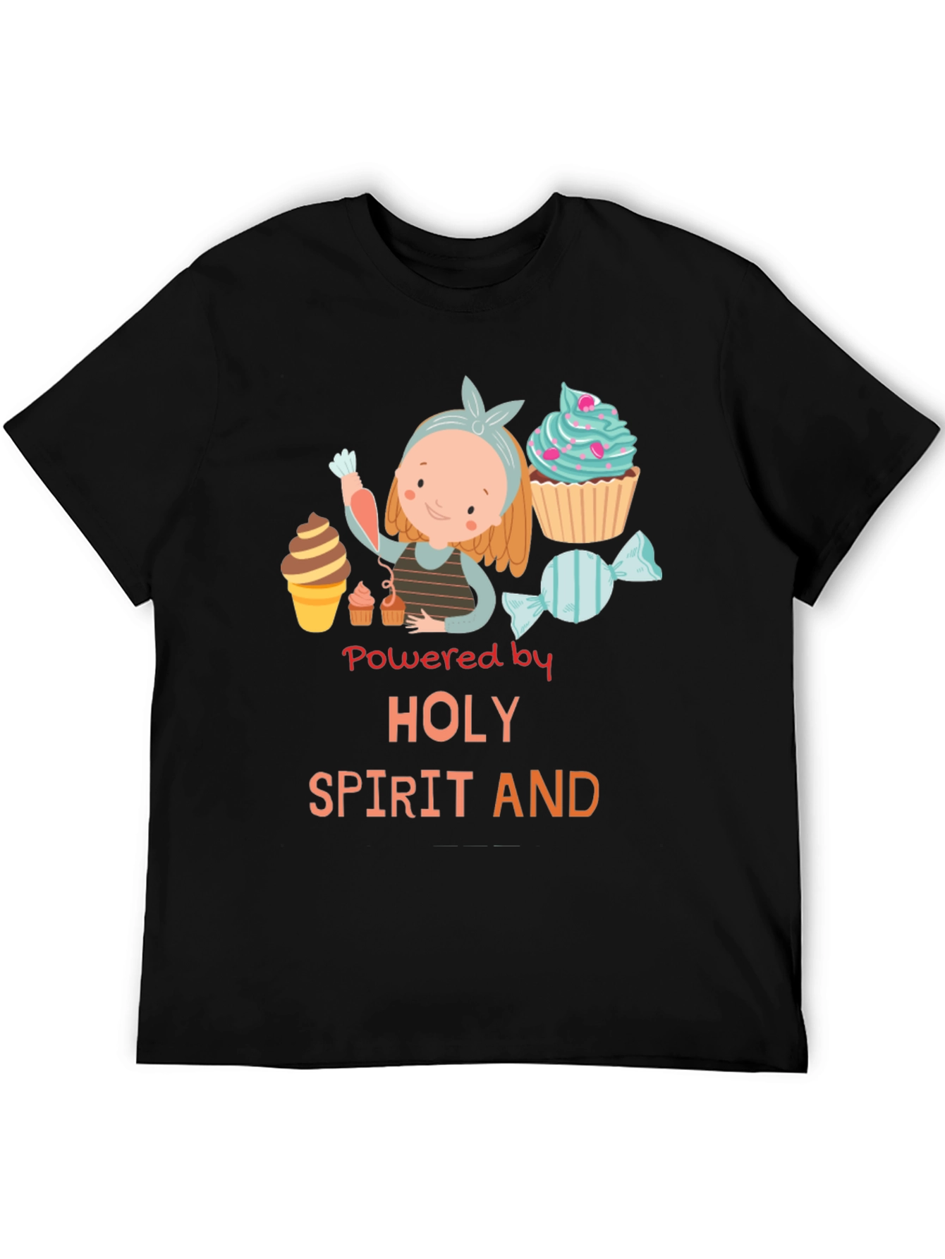 Holy Spirit And Cupcake T-Shirt