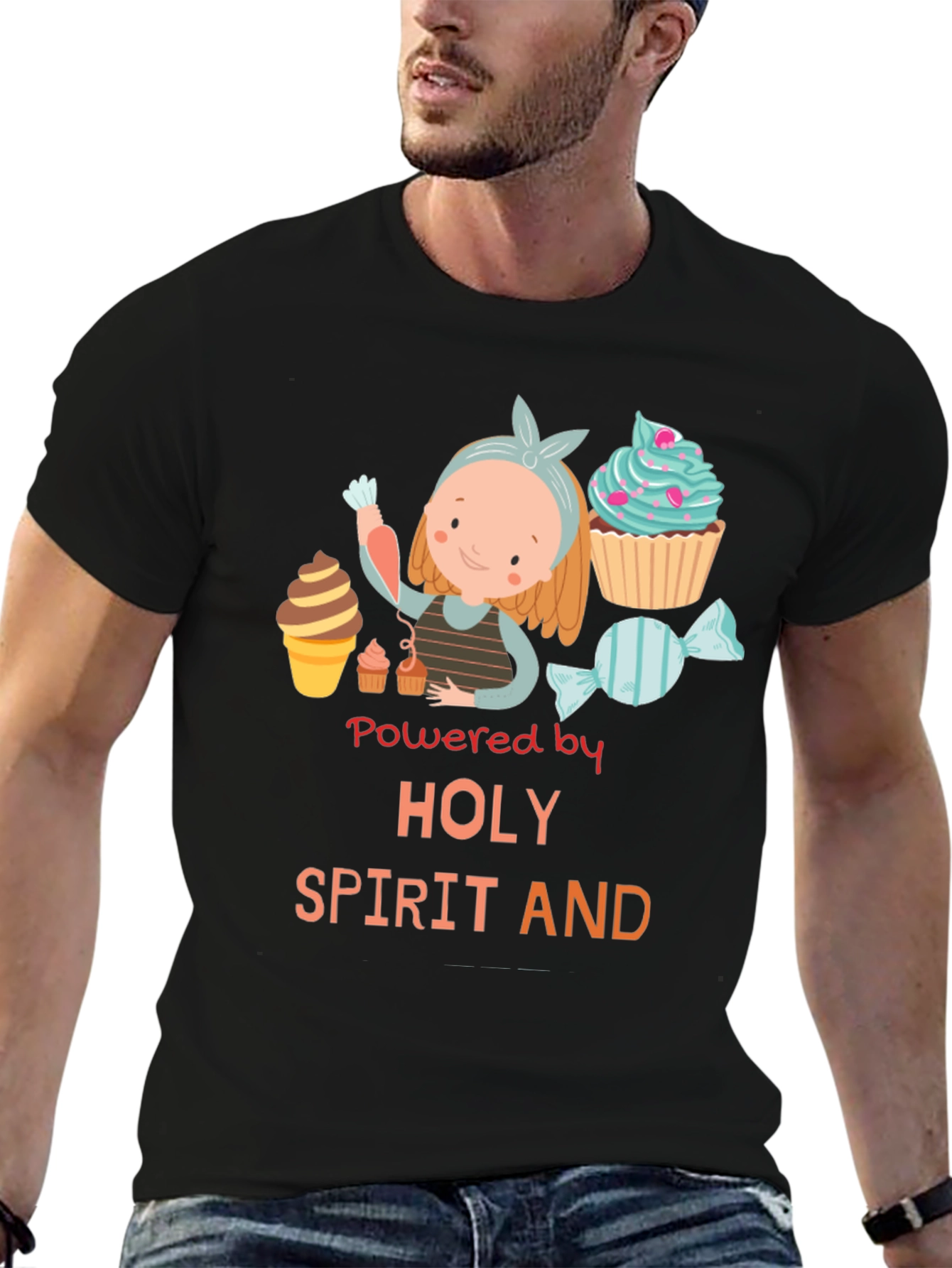 Holy Spirit And Cupcake T-Shirt
