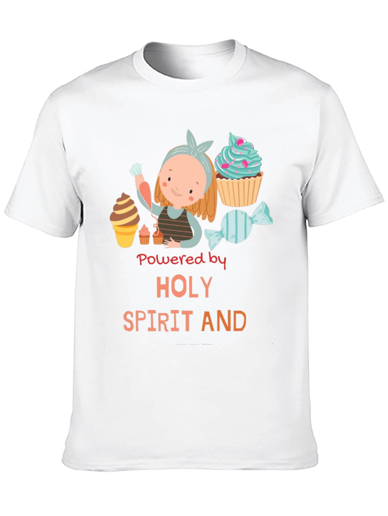Holy Spirit And Cupcake T-Shirt
