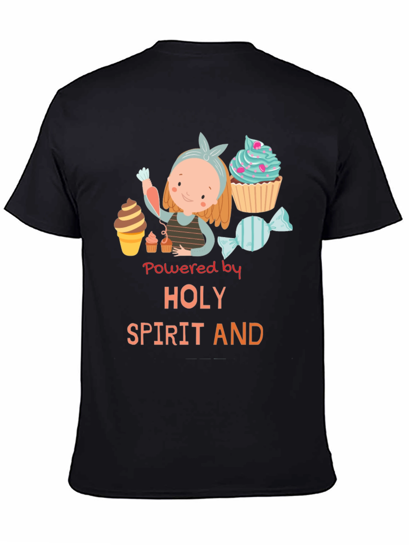 Holy Spirit And Cupcake T-Shirt
