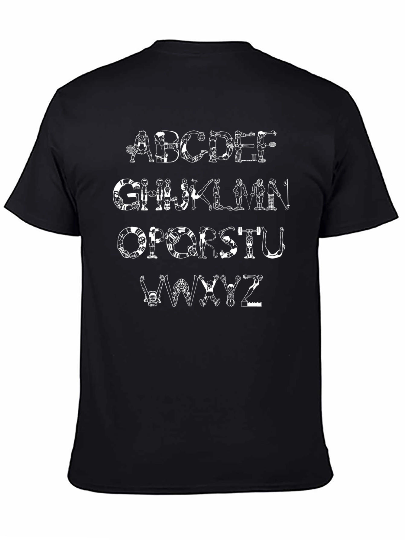 Alphabet Sports Graphic T-Shirt
