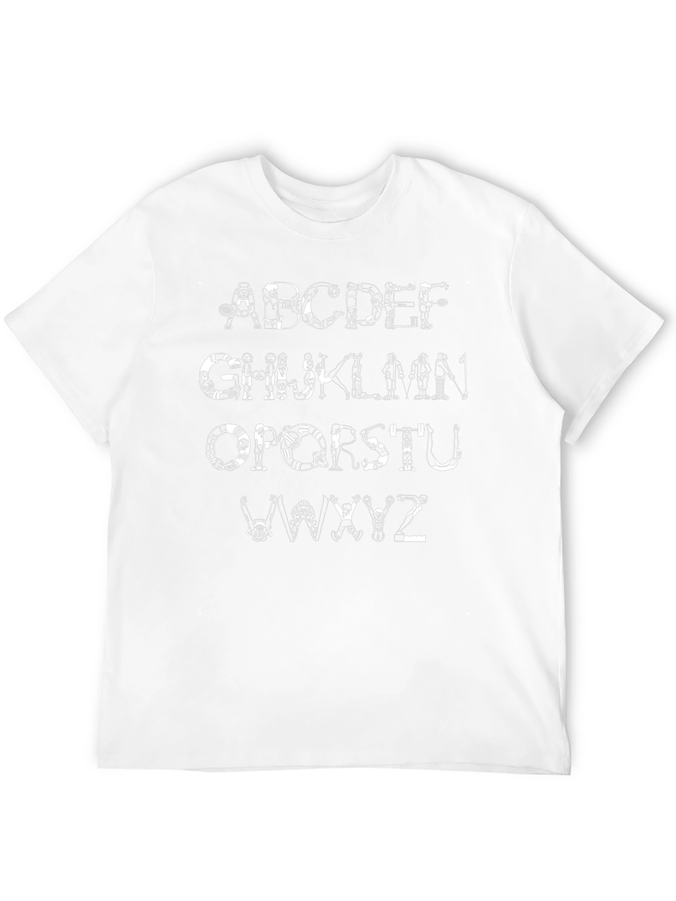 Alphabet Sports Graphic T-Shirt