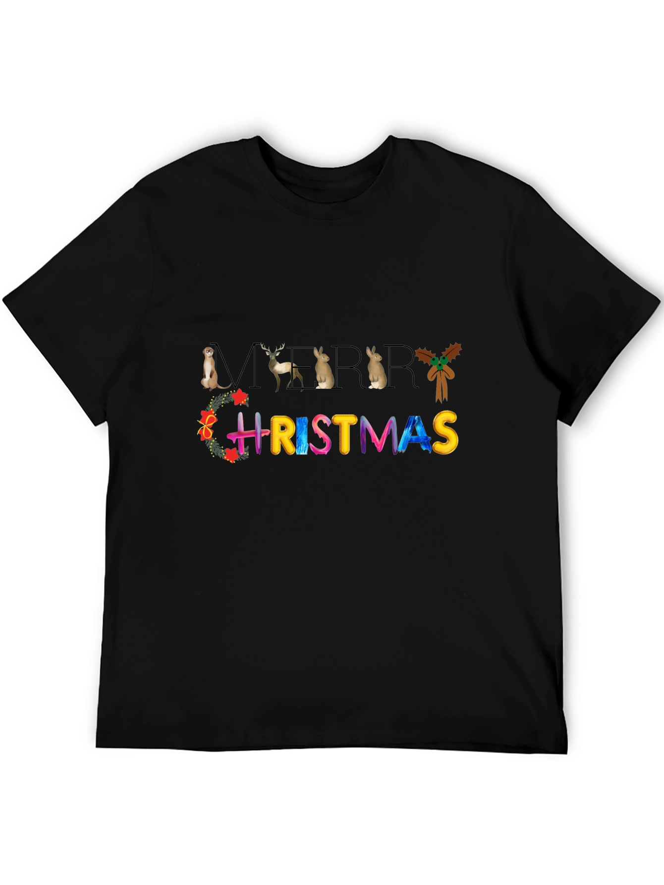 Merry Christmas Animal T-Shirt