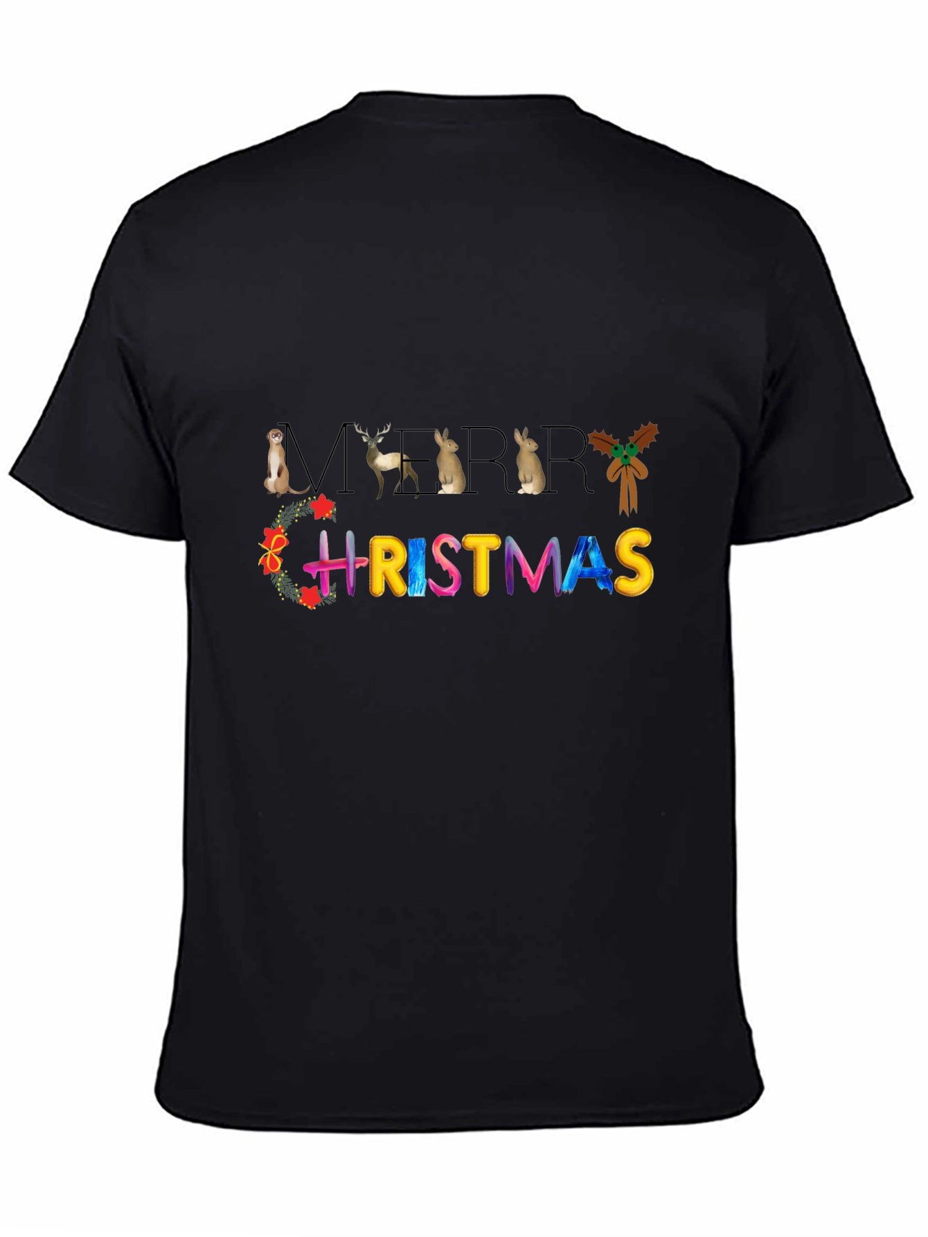 Merry Christmas Animal T-Shirt