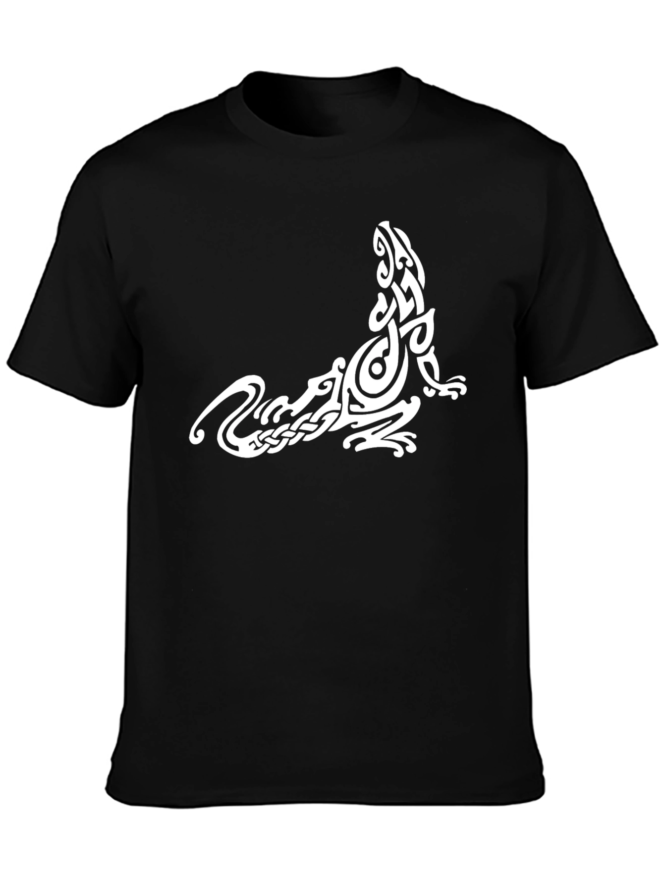 Tribal Lizard Graphic T-Shirt