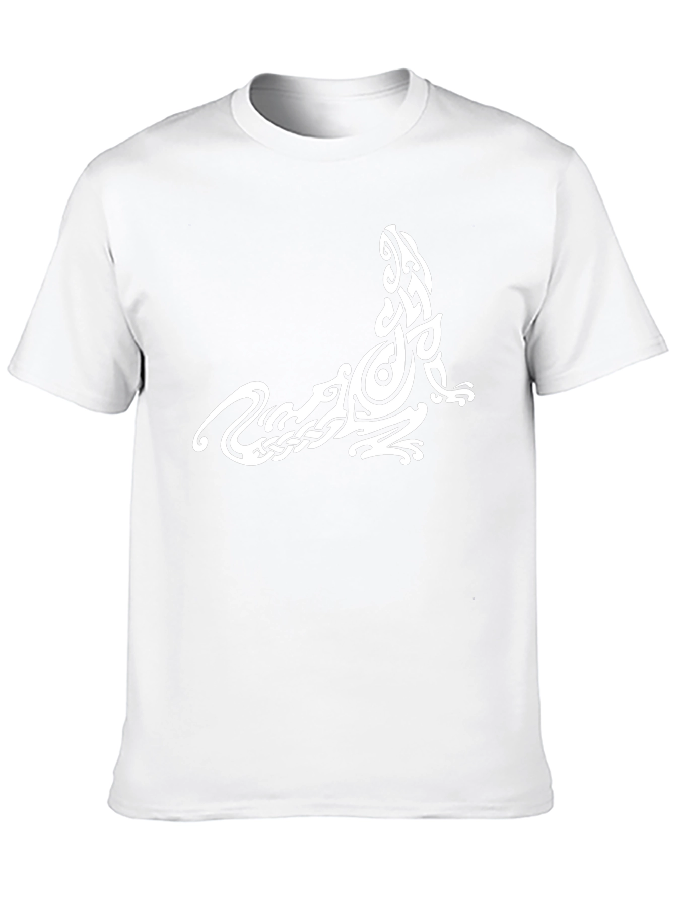 Tribal Lizard Graphic T-Shirt