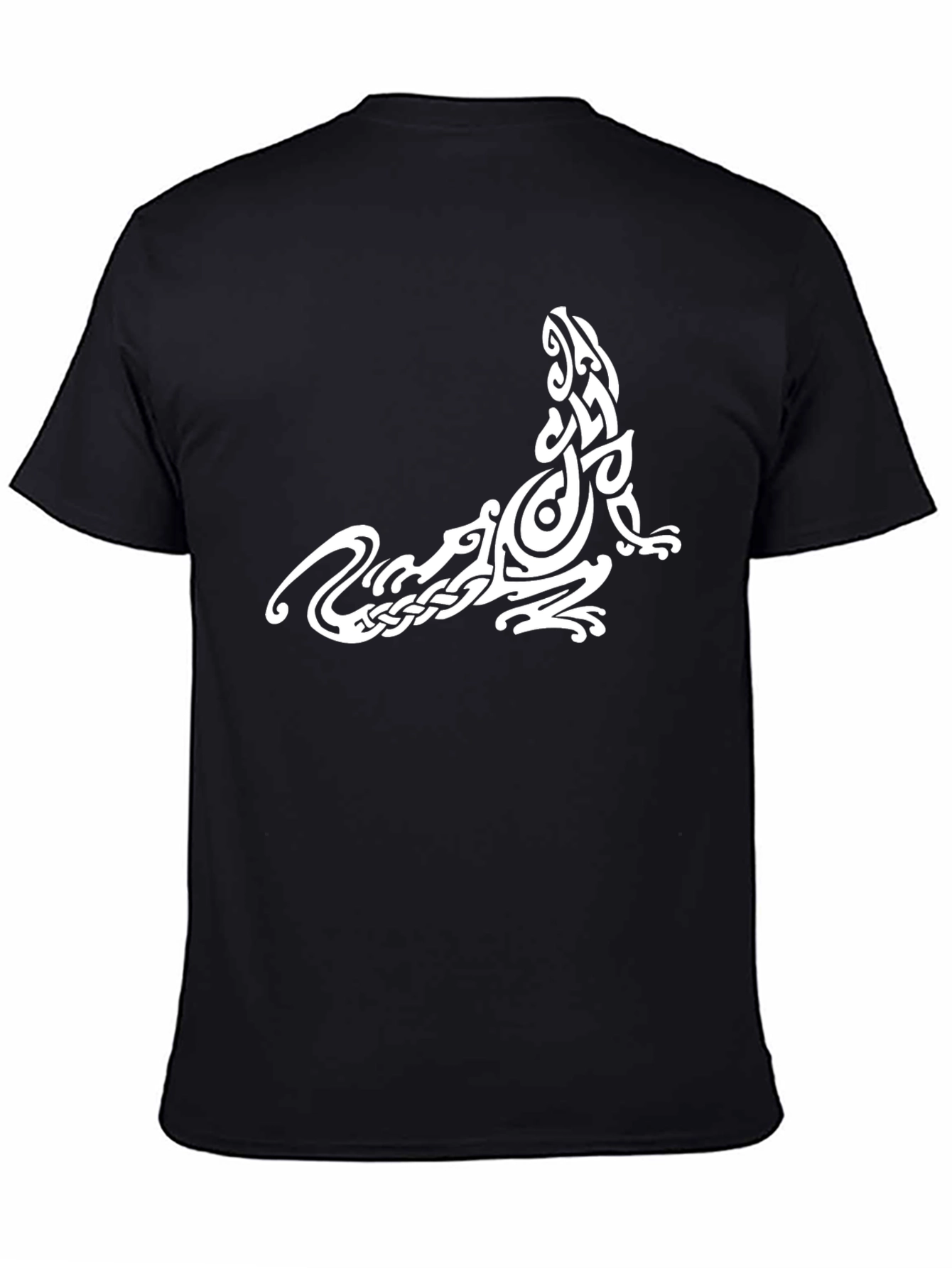 Tribal Lizard Graphic T-Shirt