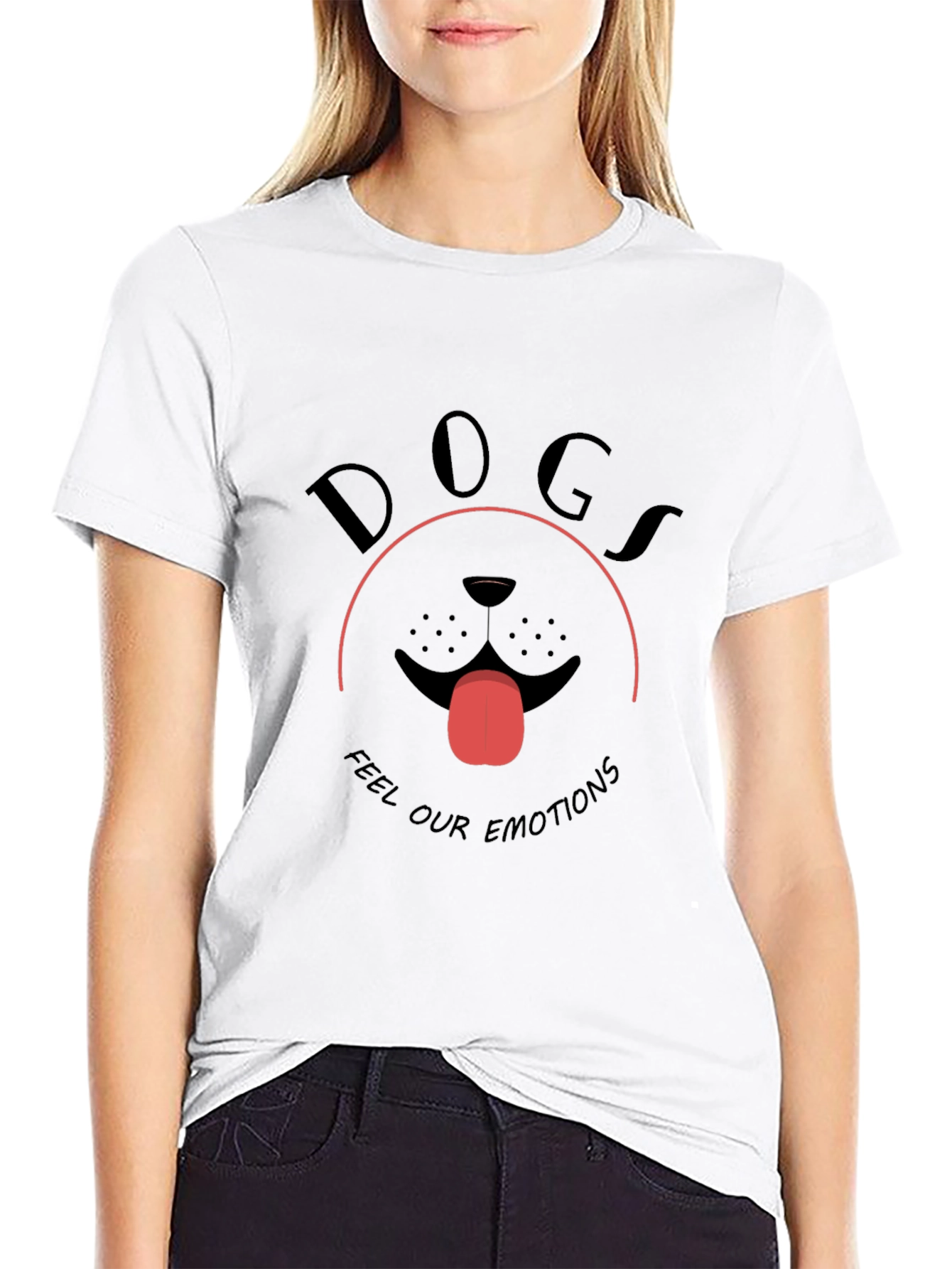 Dogs Feel Our Emotions Graphic T-Shirt