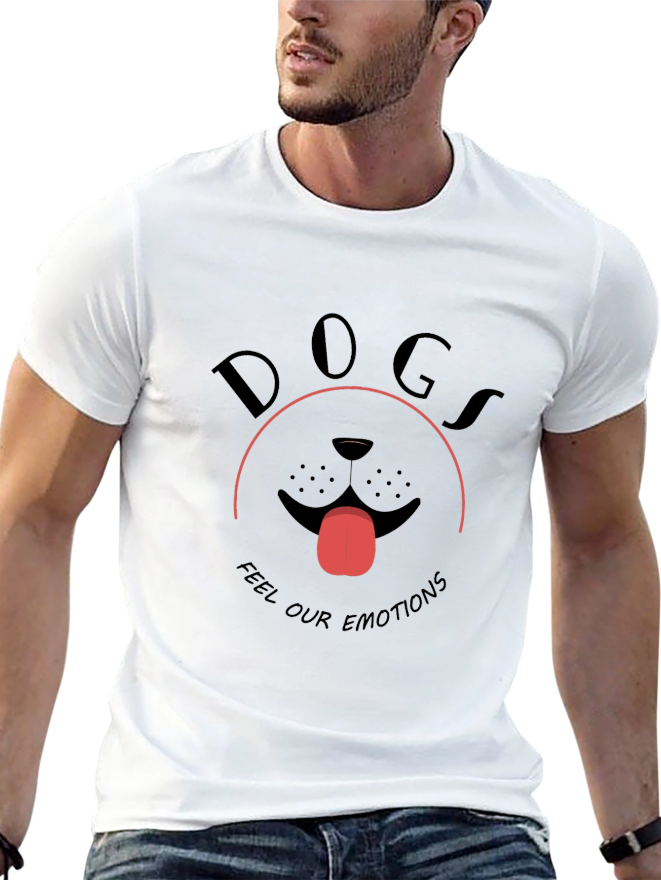 Dogs Feel Our Emotions Graphic T-Shirt