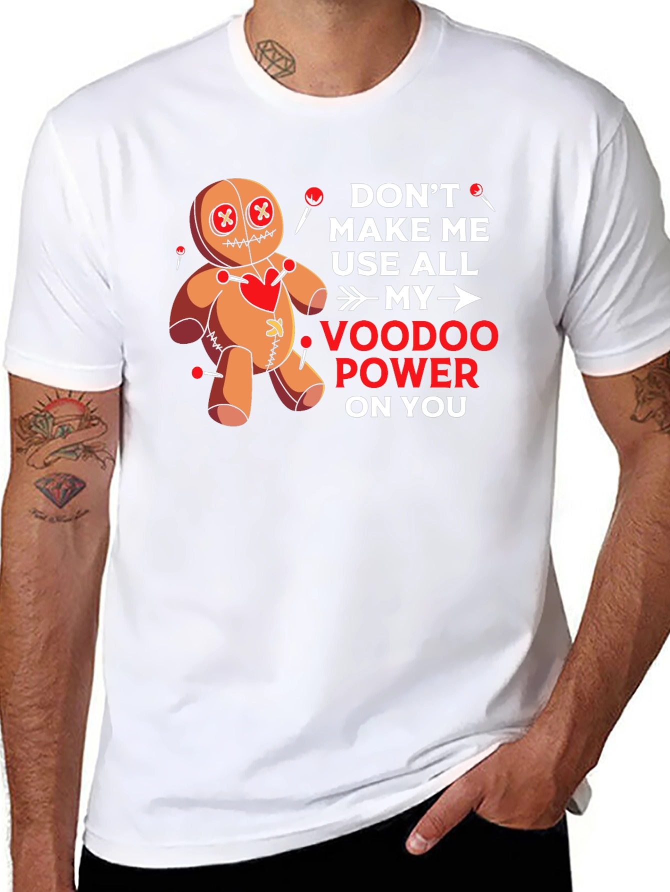 Voodoo Power Graphic T-Shirt
