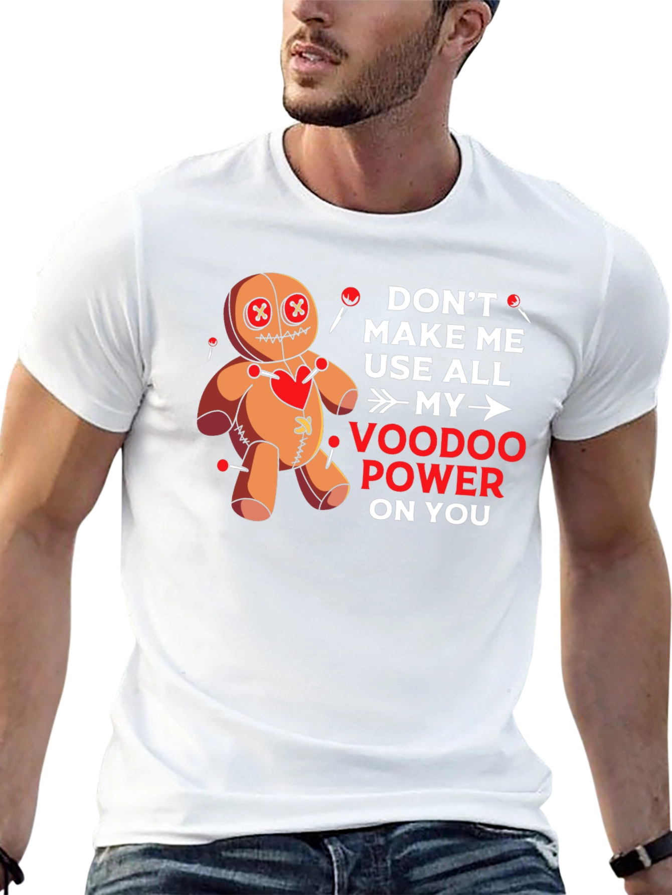 Voodoo Power Graphic T-Shirt