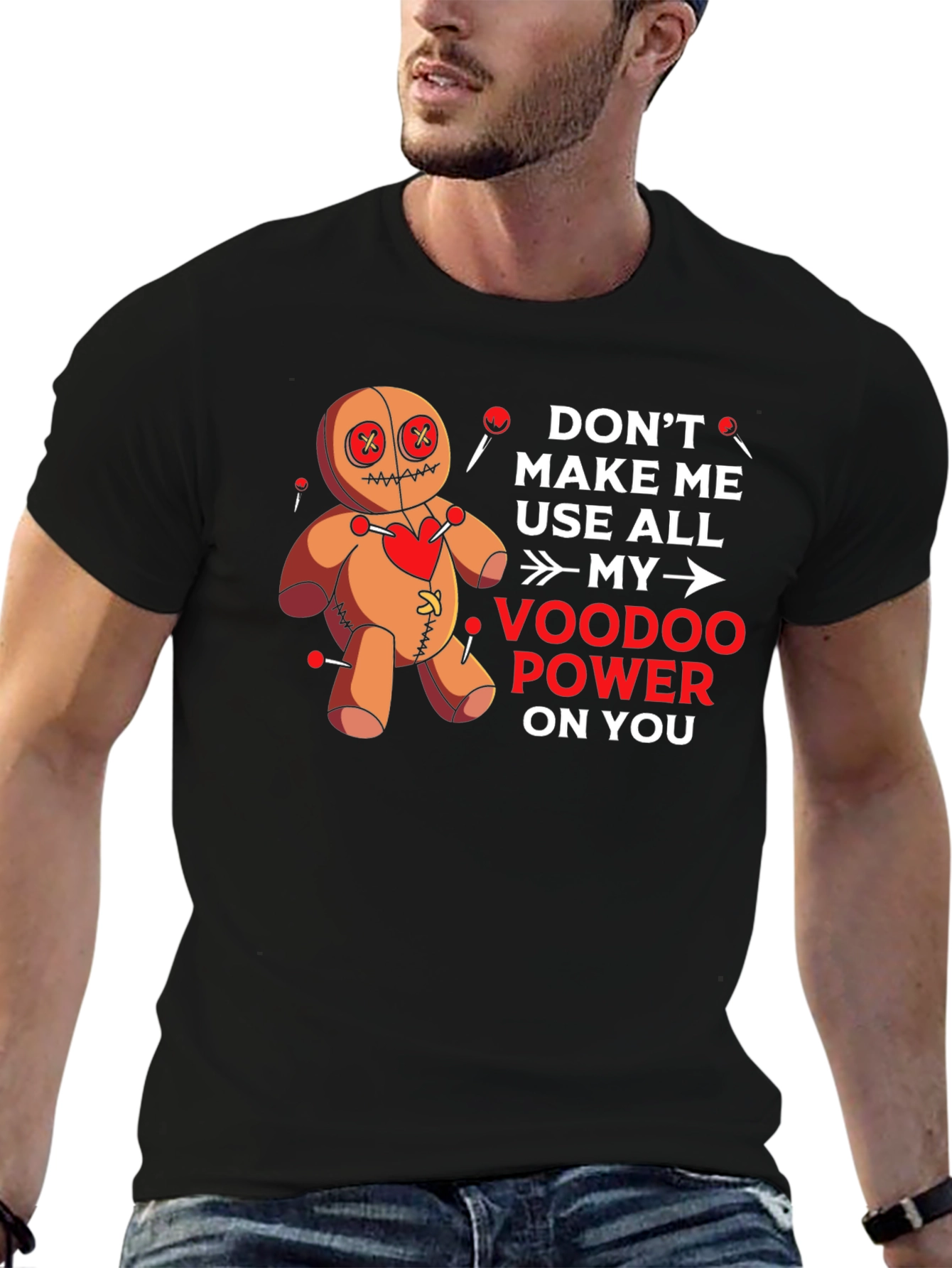Voodoo Power Graphic T-Shirt