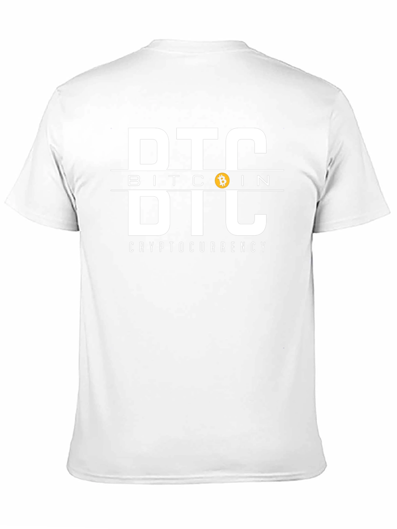 Bitcoin Cryptocurrency T-Shirt BTC Black