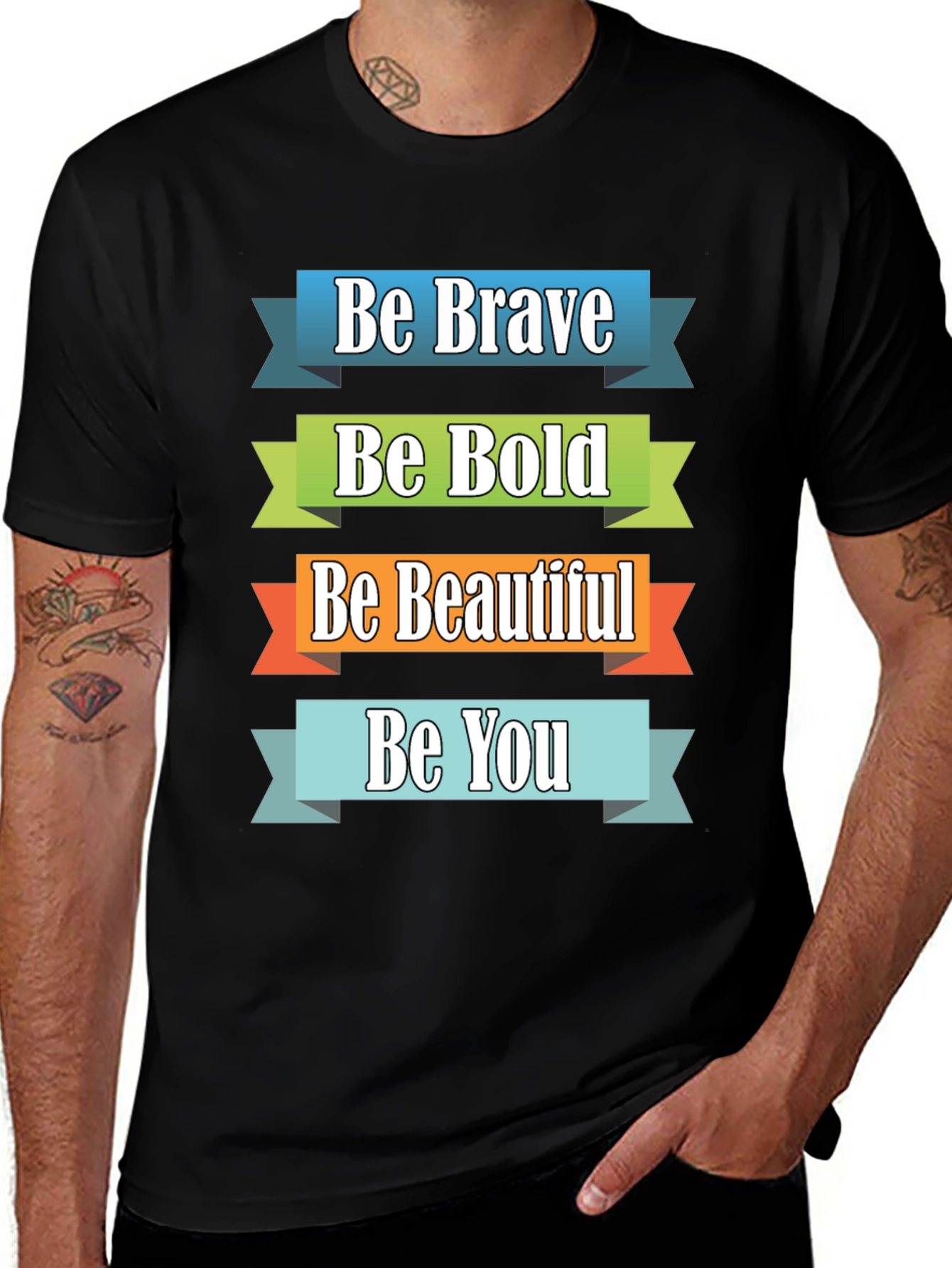 Be Brave Bold Beautiful You Graphic Tee