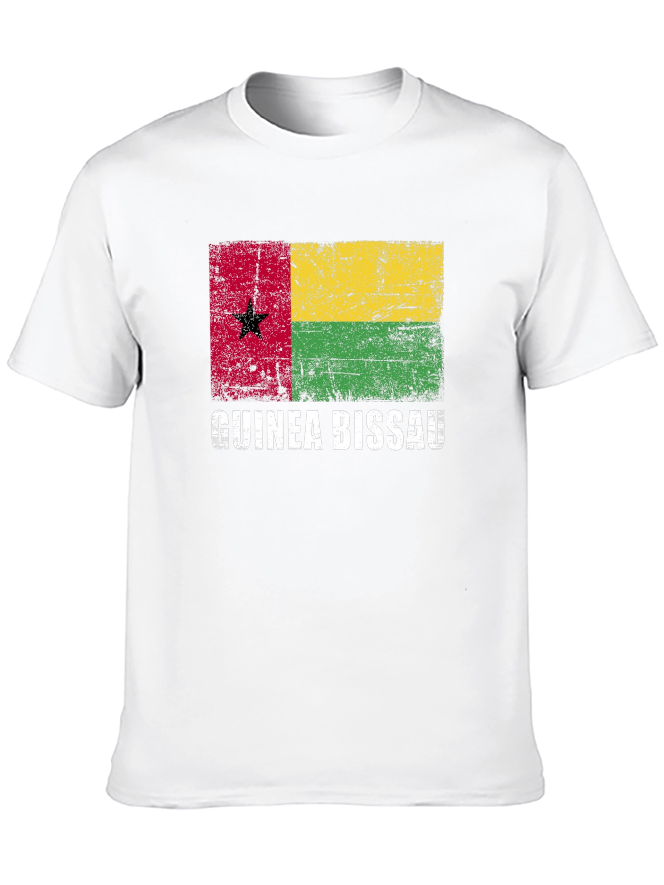 Guinea Bissau Flag Graphic T-Shirt