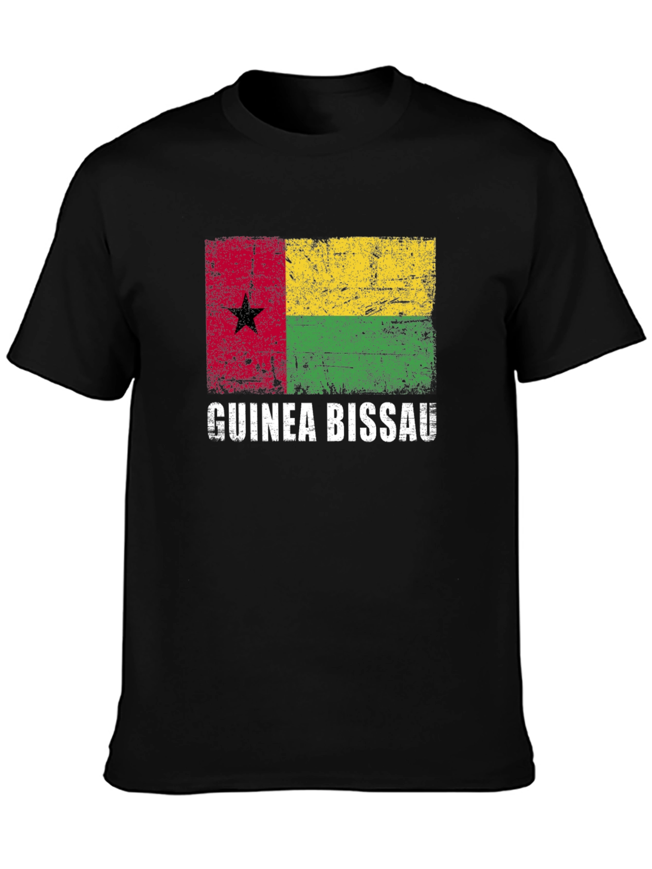 Guinea Bissau Flag Graphic T-Shirt