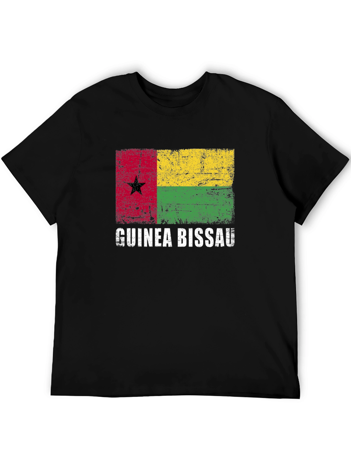 Guinea Bissau Flag Graphic T-Shirt
