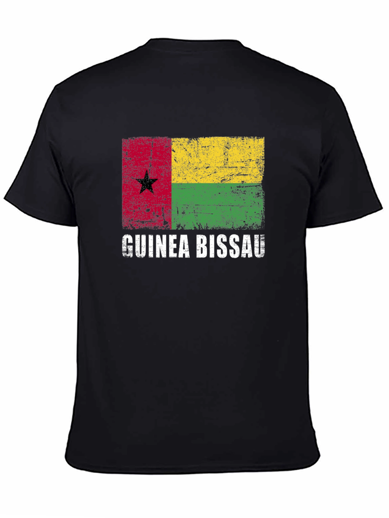 Guinea Bissau Flag Graphic T-Shirt