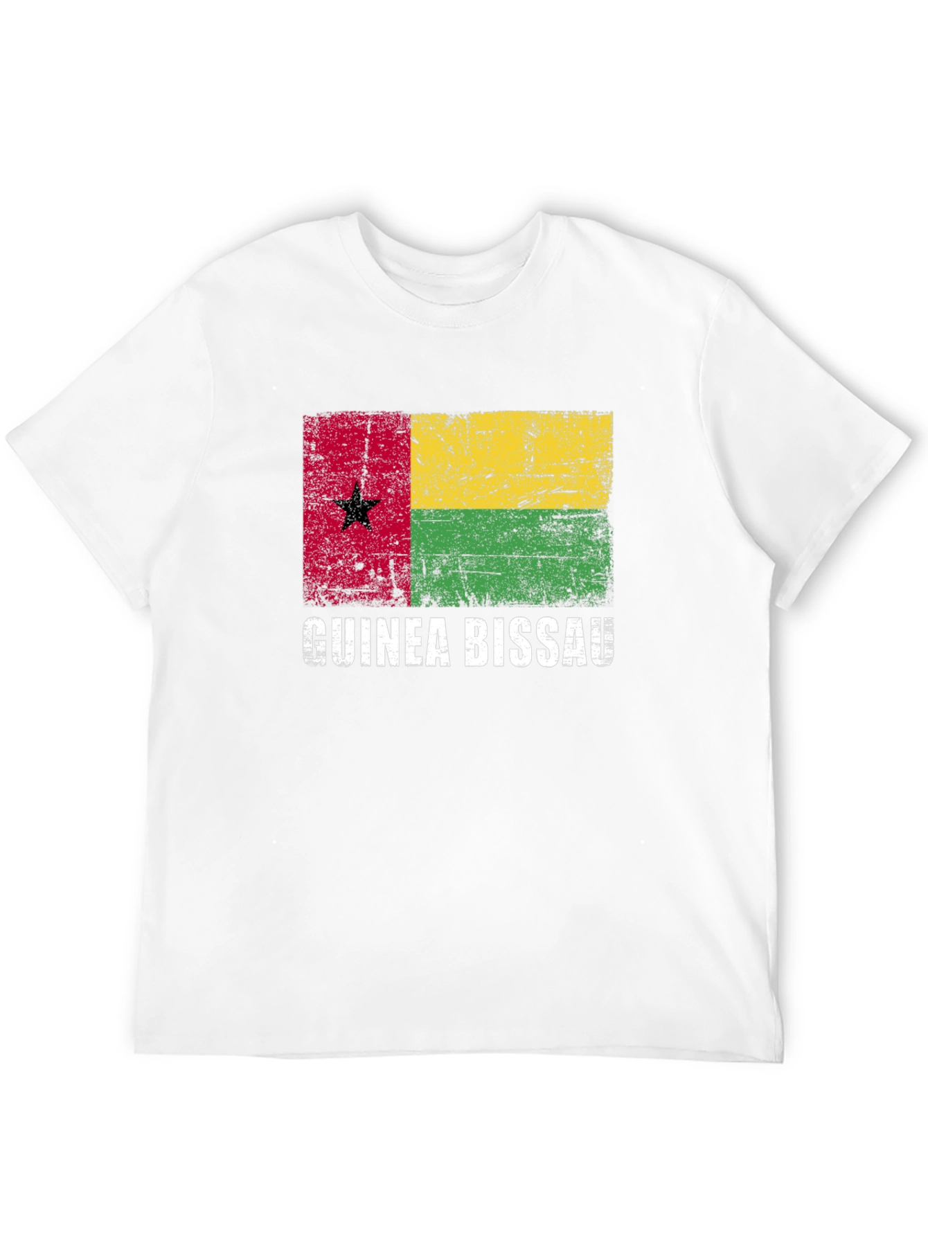 Guinea Bissau Flag Graphic T-Shirt