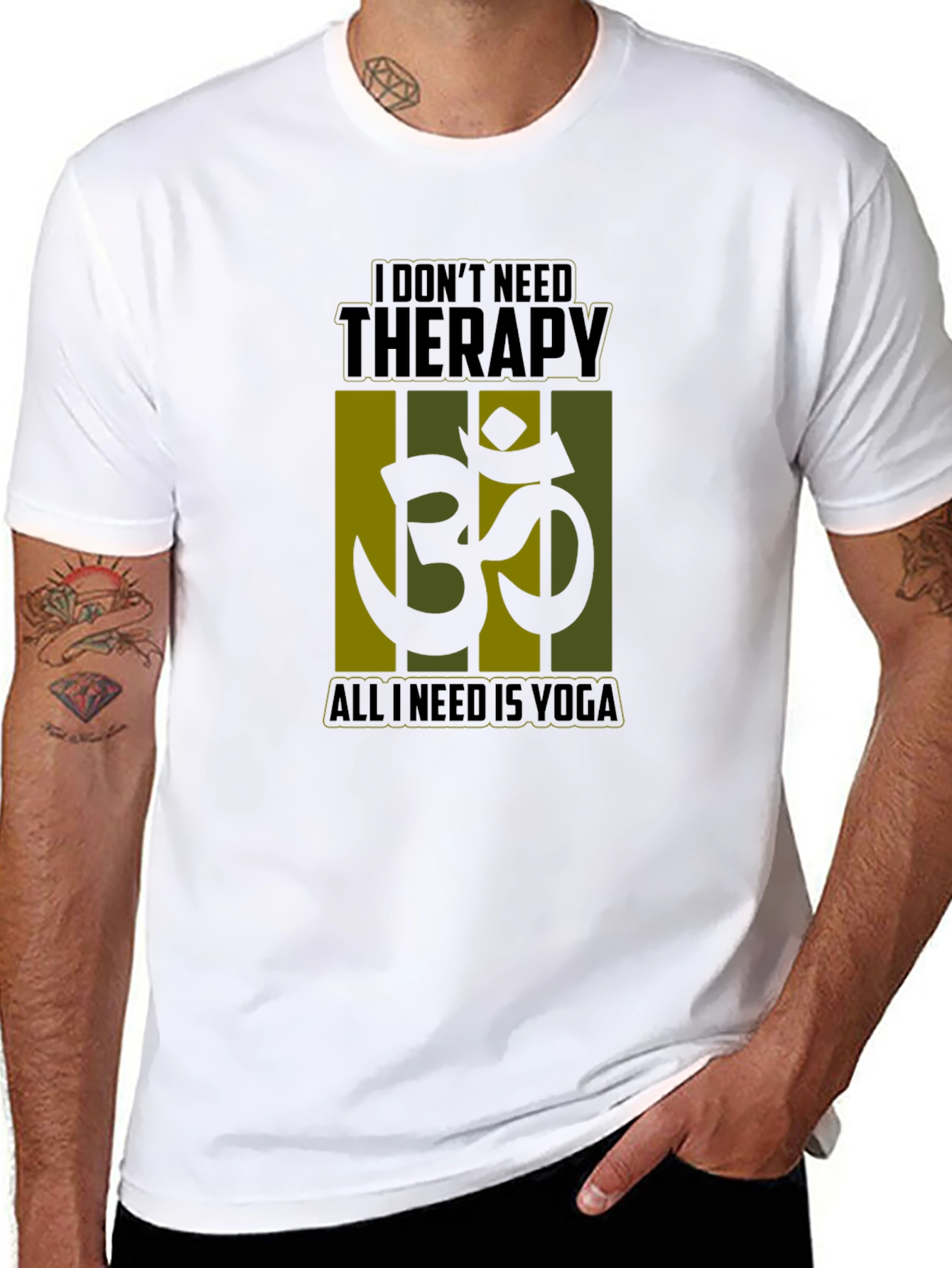 Yoga Therapy T-Shirt: I Dont Need Therapy Just Yoga