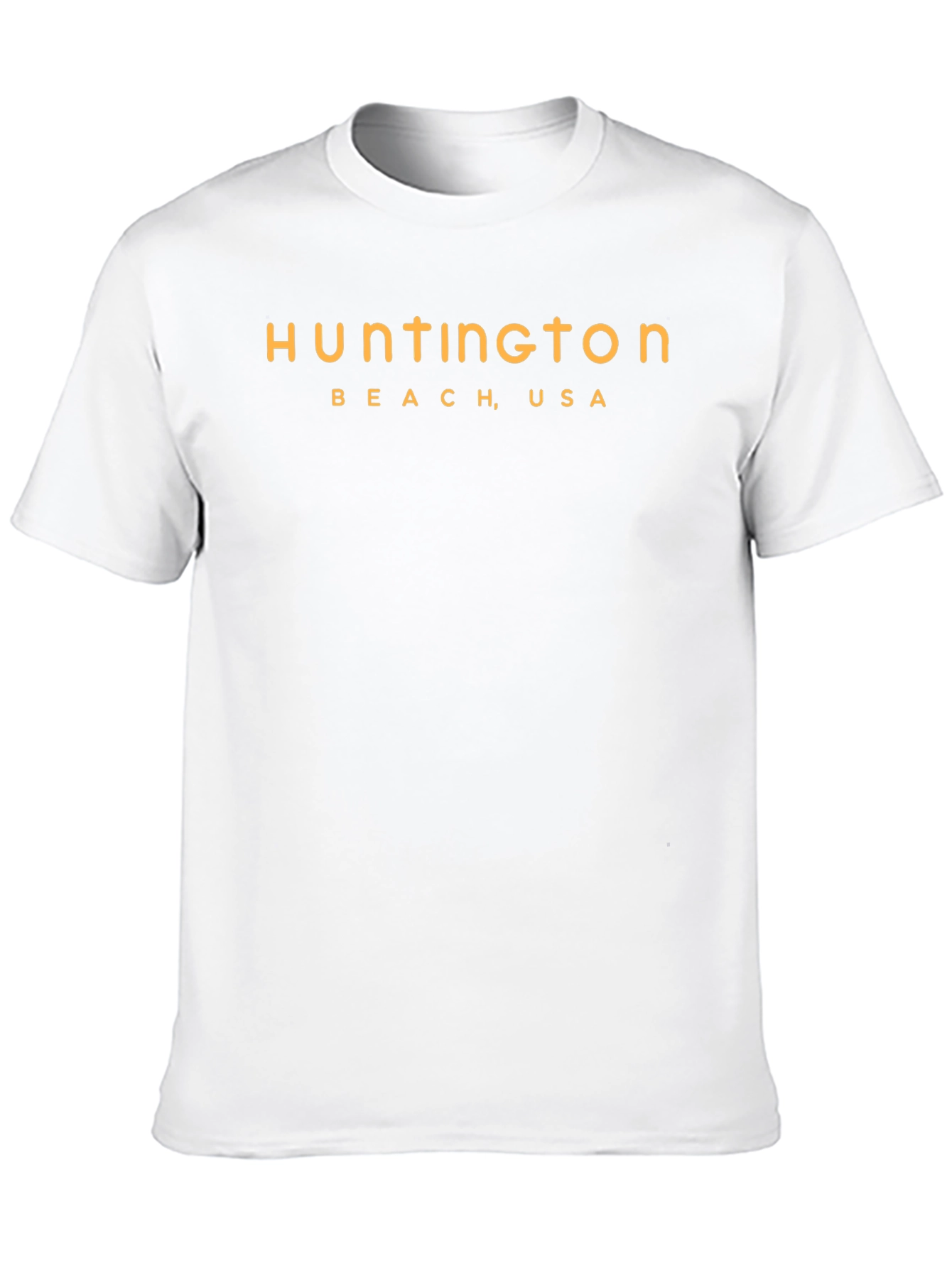 Huntington Beach USA Graphic Tee - Black