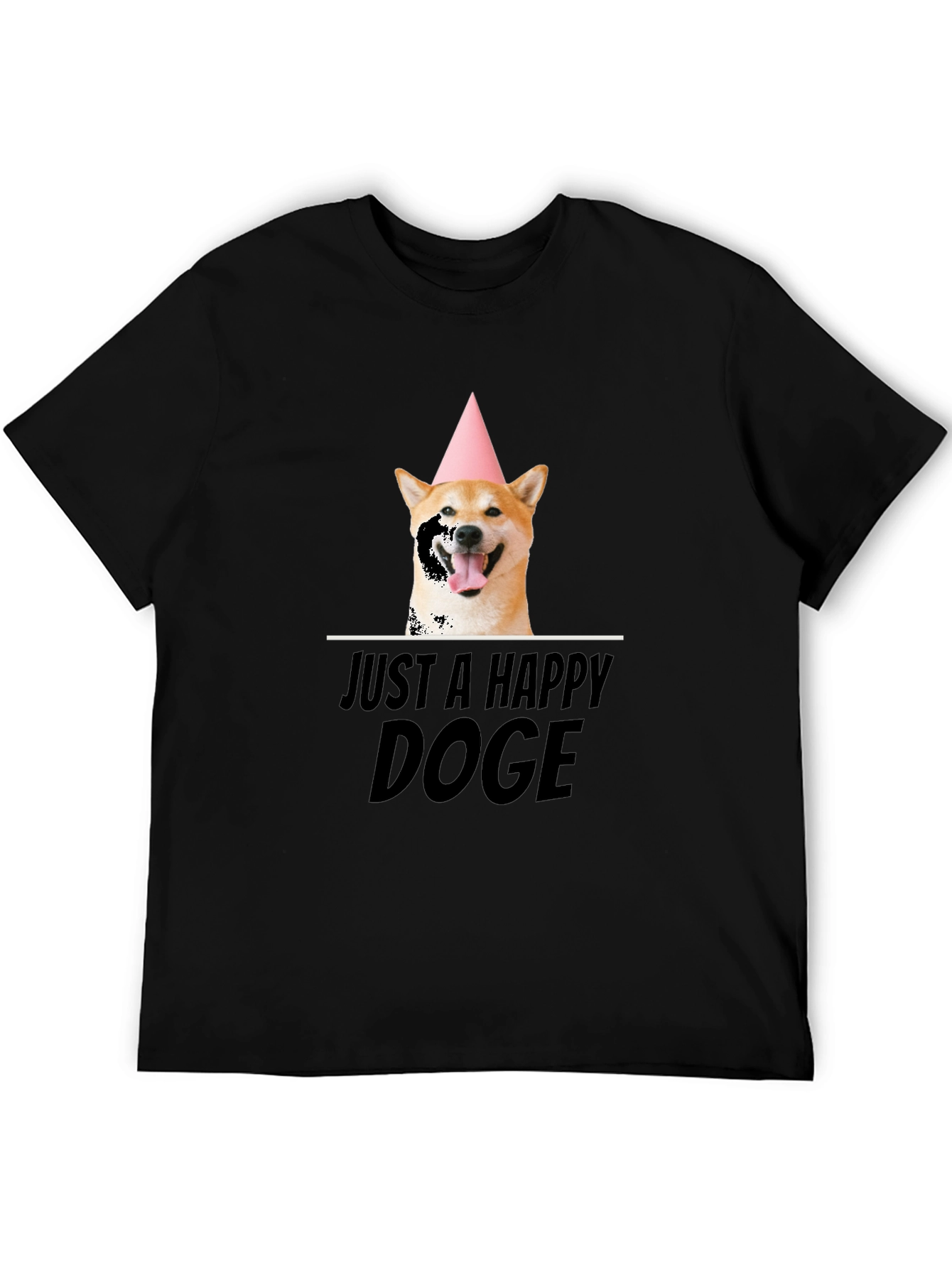 Happy Doge T-Shirt - Shiba Inu Birthday Party Tee