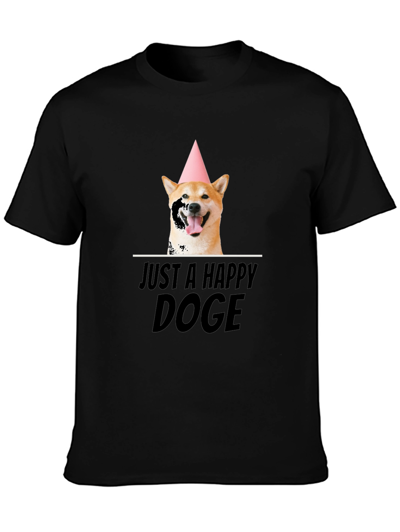 Happy Doge T-Shirt - Shiba Inu Birthday Party Tee