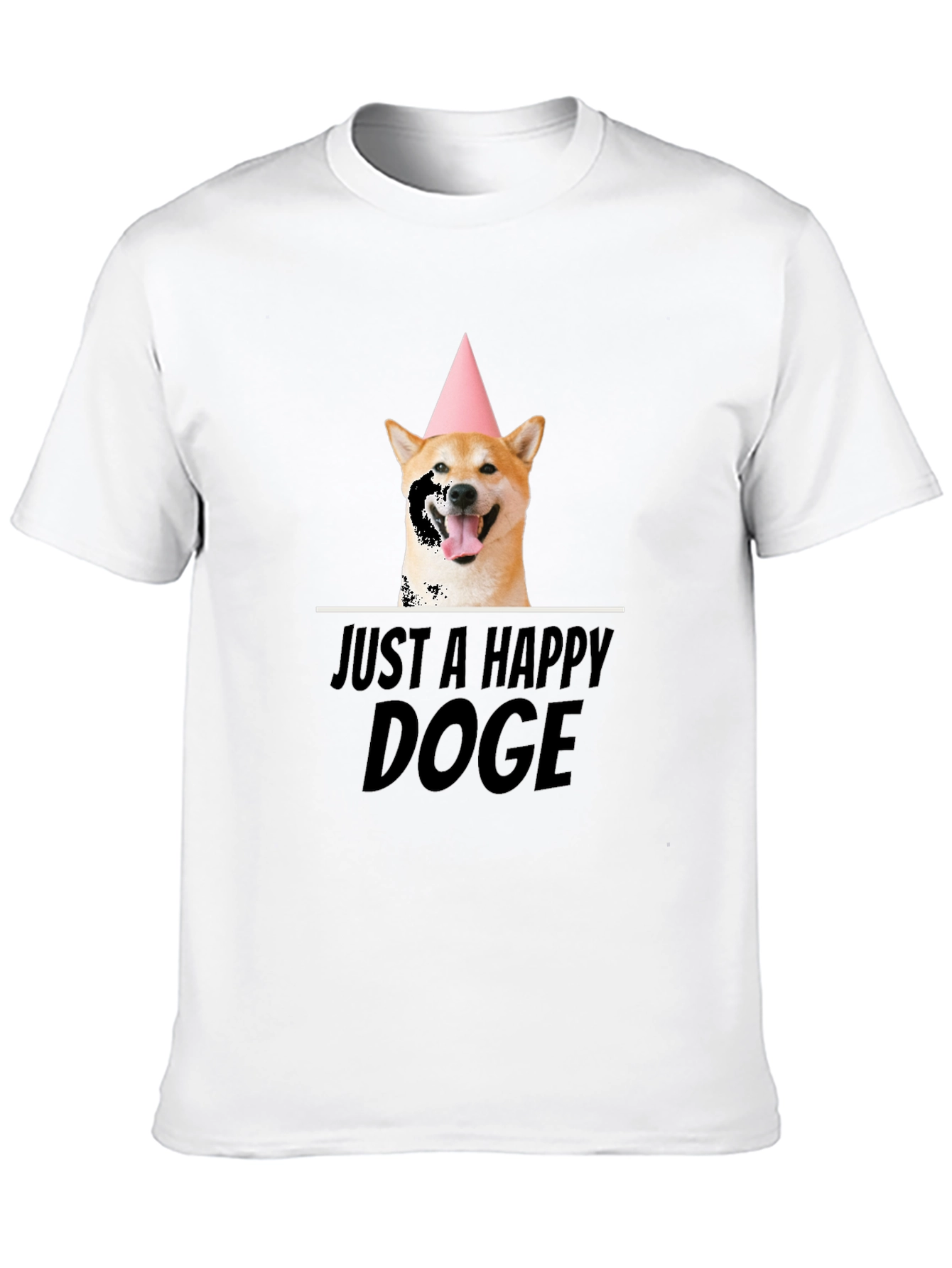 Happy Doge T-Shirt - Shiba Inu Birthday Party Tee