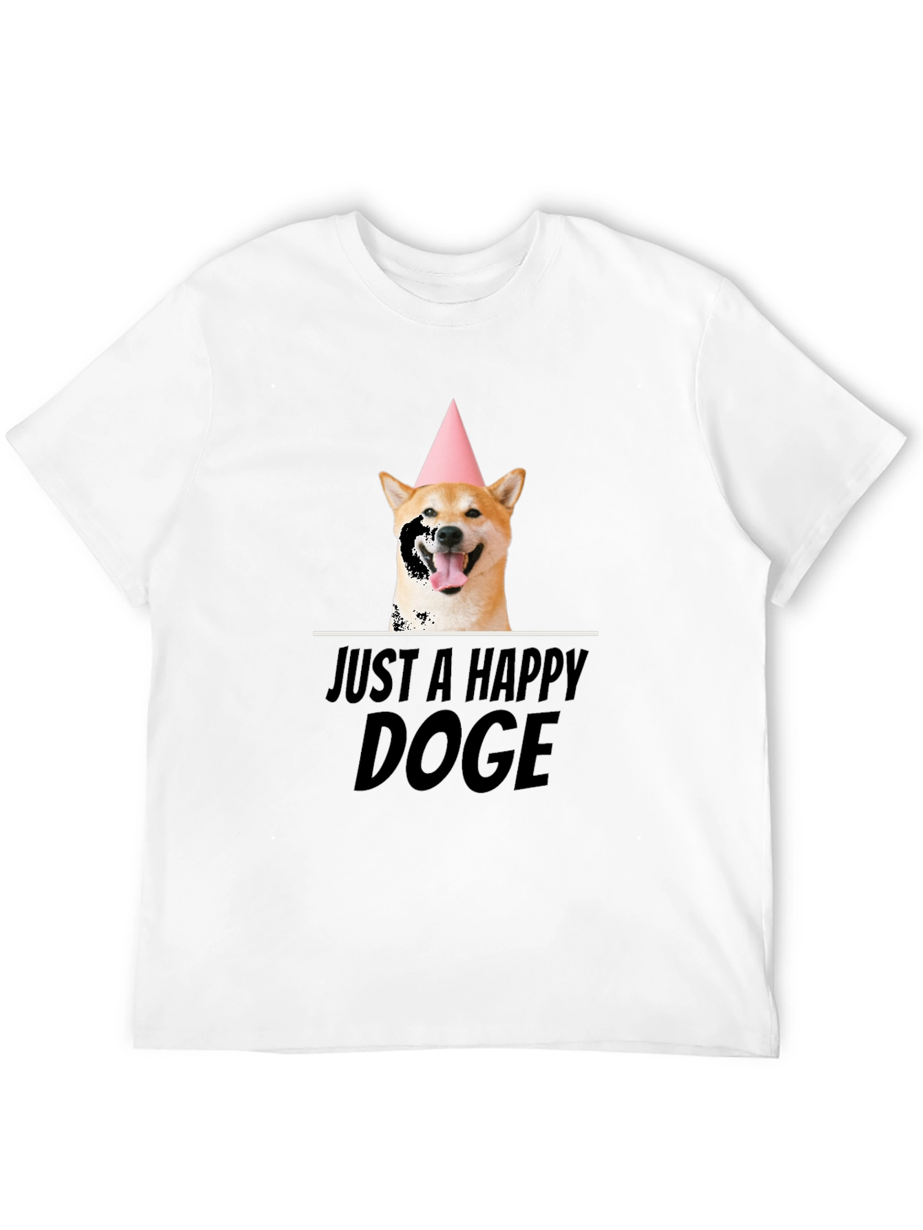 Happy Doge T-Shirt - Shiba Inu Birthday Party Tee