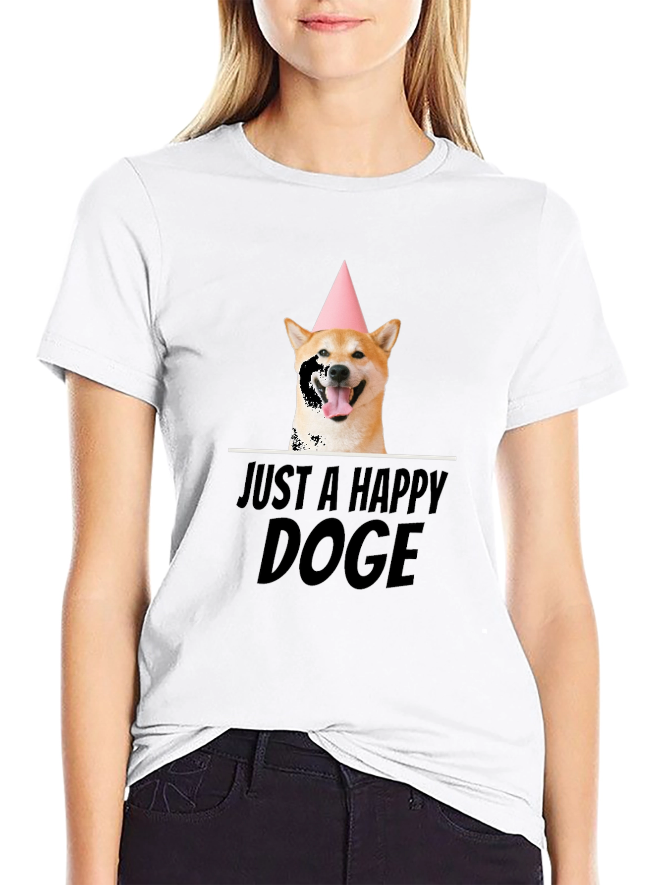 Happy Doge T-Shirt - Shiba Inu Birthday Party Tee