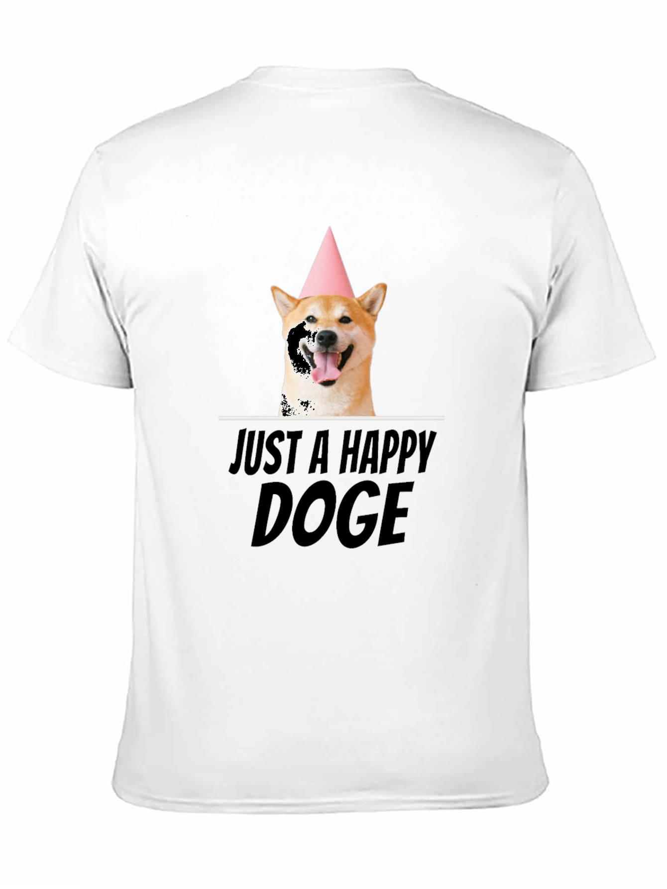 Happy Doge T-Shirt - Shiba Inu Birthday Party Tee