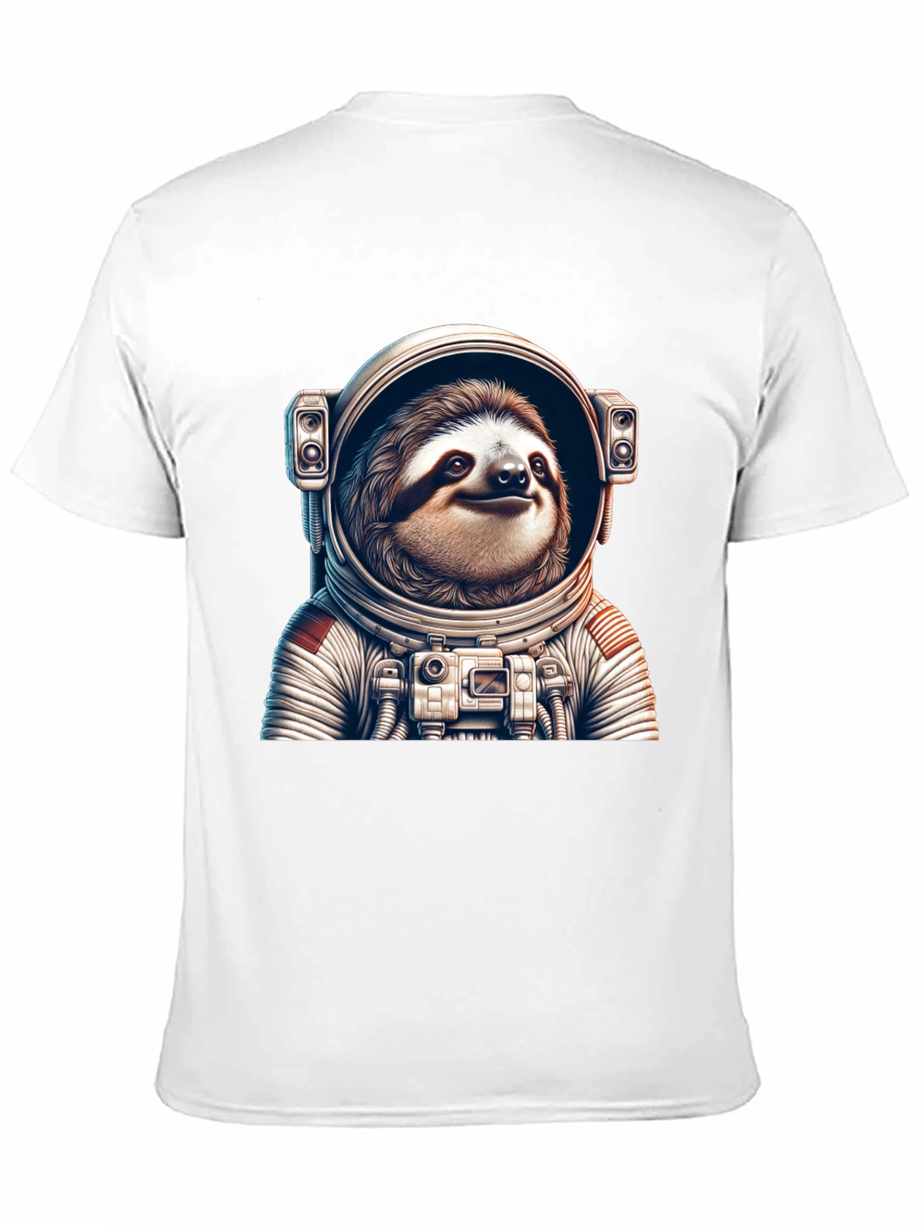 Sloth Astronaut Graphic T-Shirt - Space Explorer