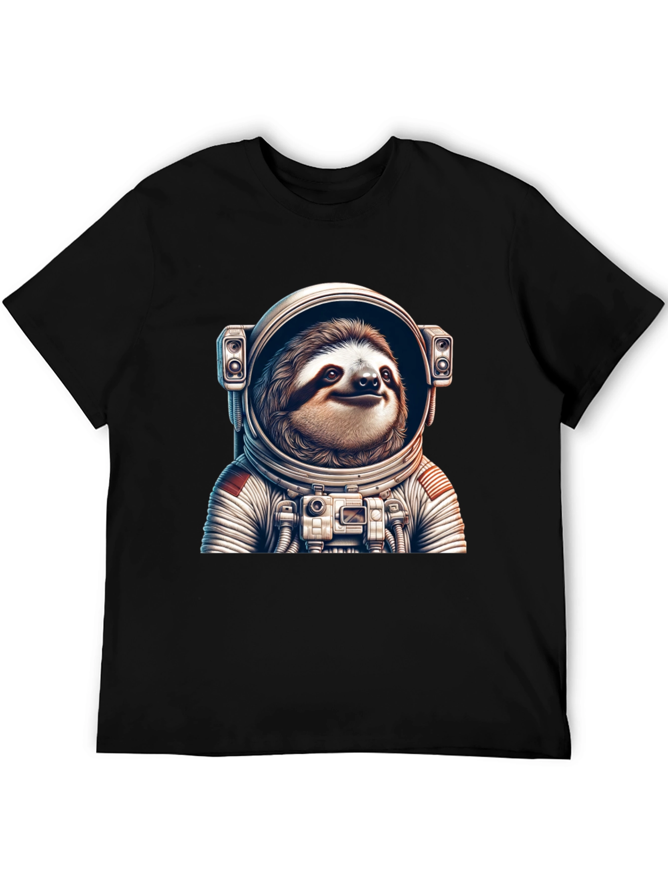 Sloth Astronaut Graphic T-Shirt - Space Explorer
