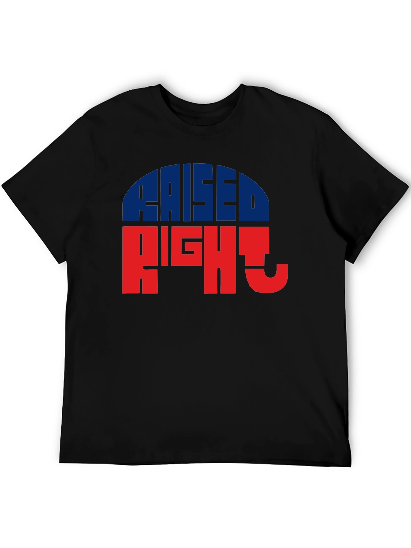 Raised Right Graphic Tee - Patriotic Style