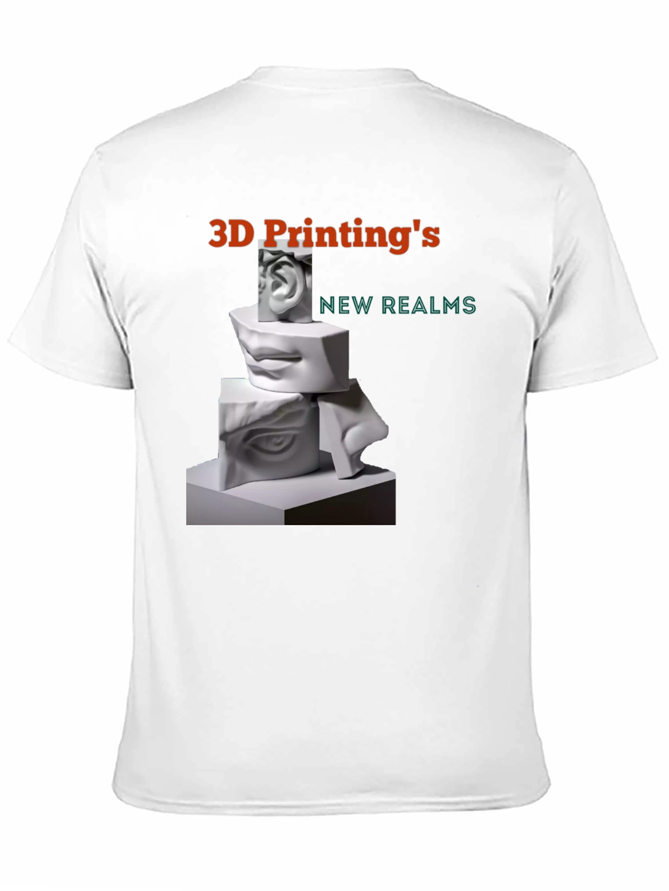 3D Printing Art T-Shirt - Black